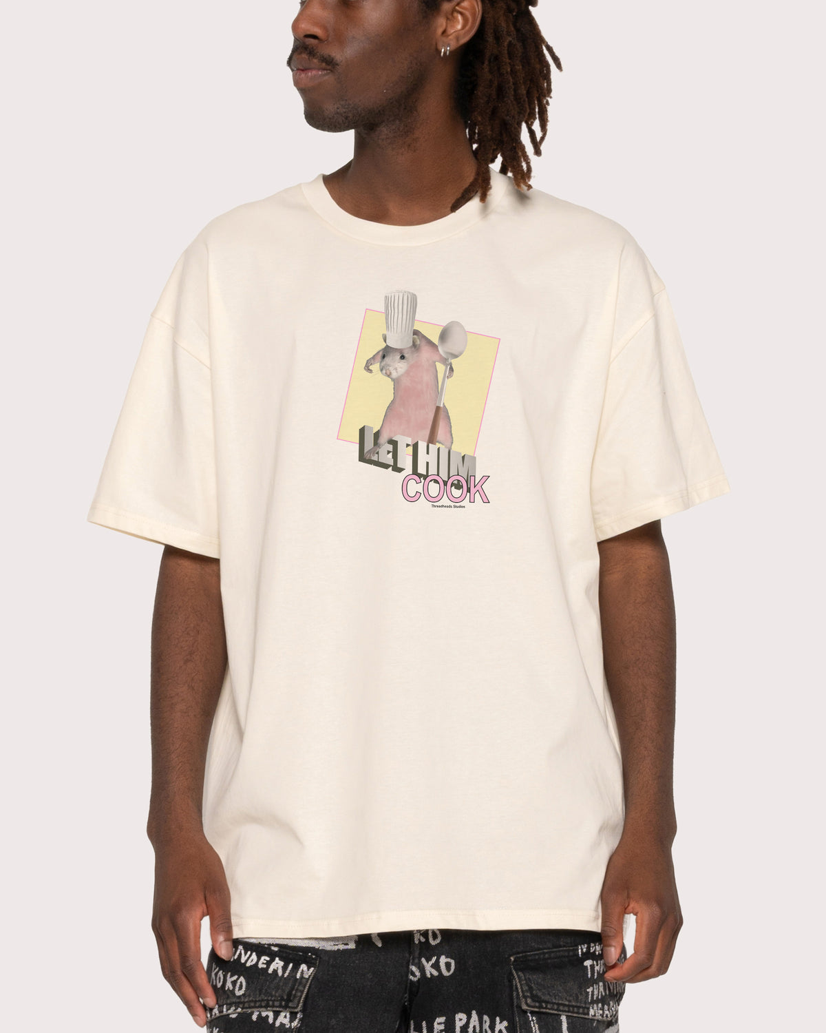 Let Him Cook Natural T-Shirt