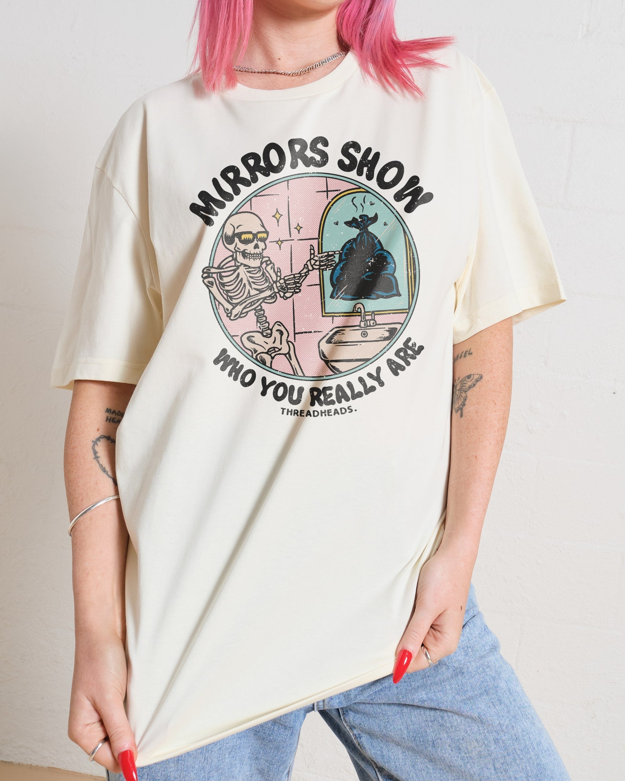 Mirrors Show Who You Really Are T-Shirt Australia Online