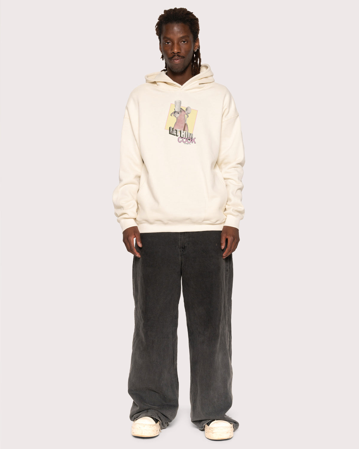 Let Him Cook Natural Hoodie