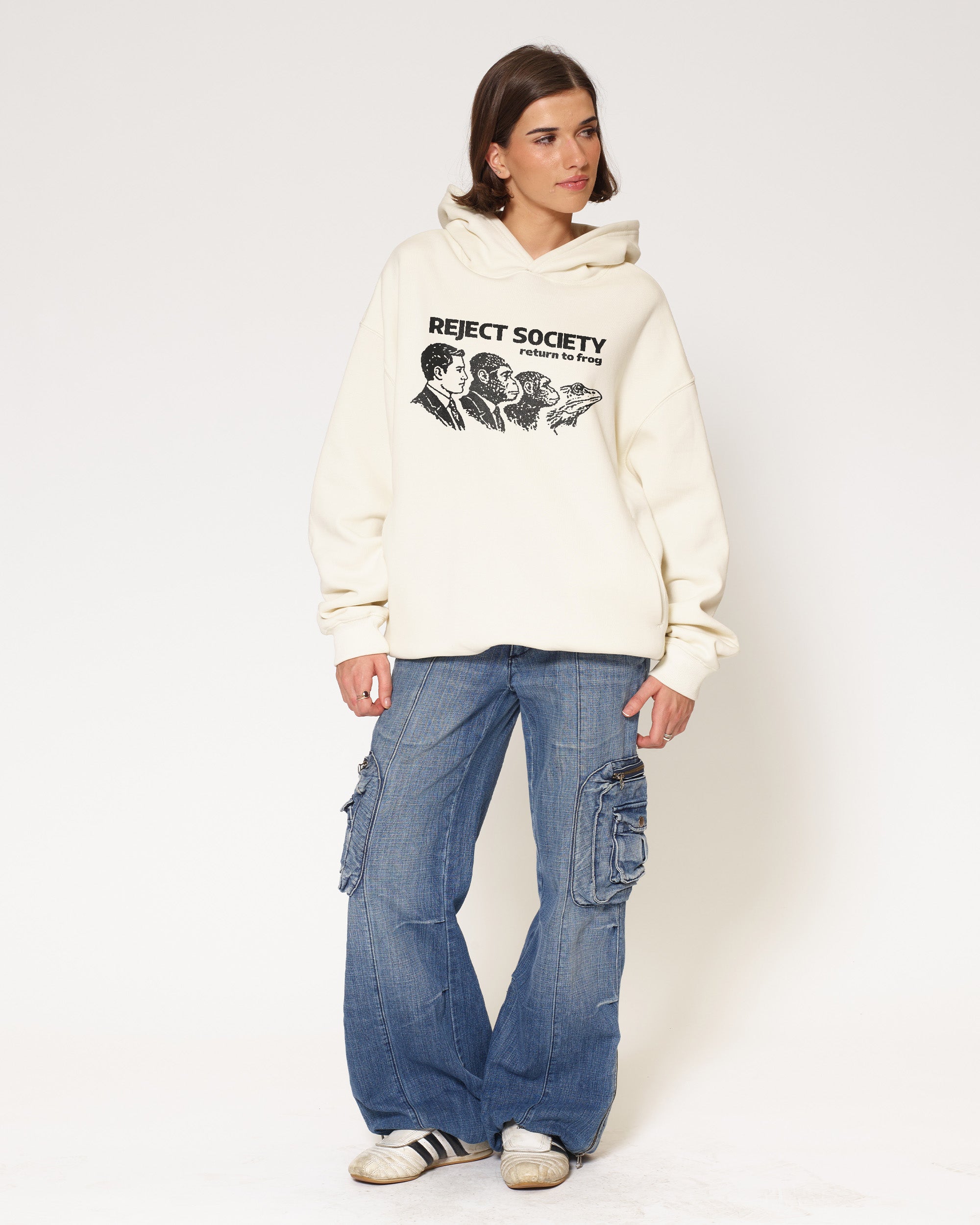 Reject Society Natural Hoodie