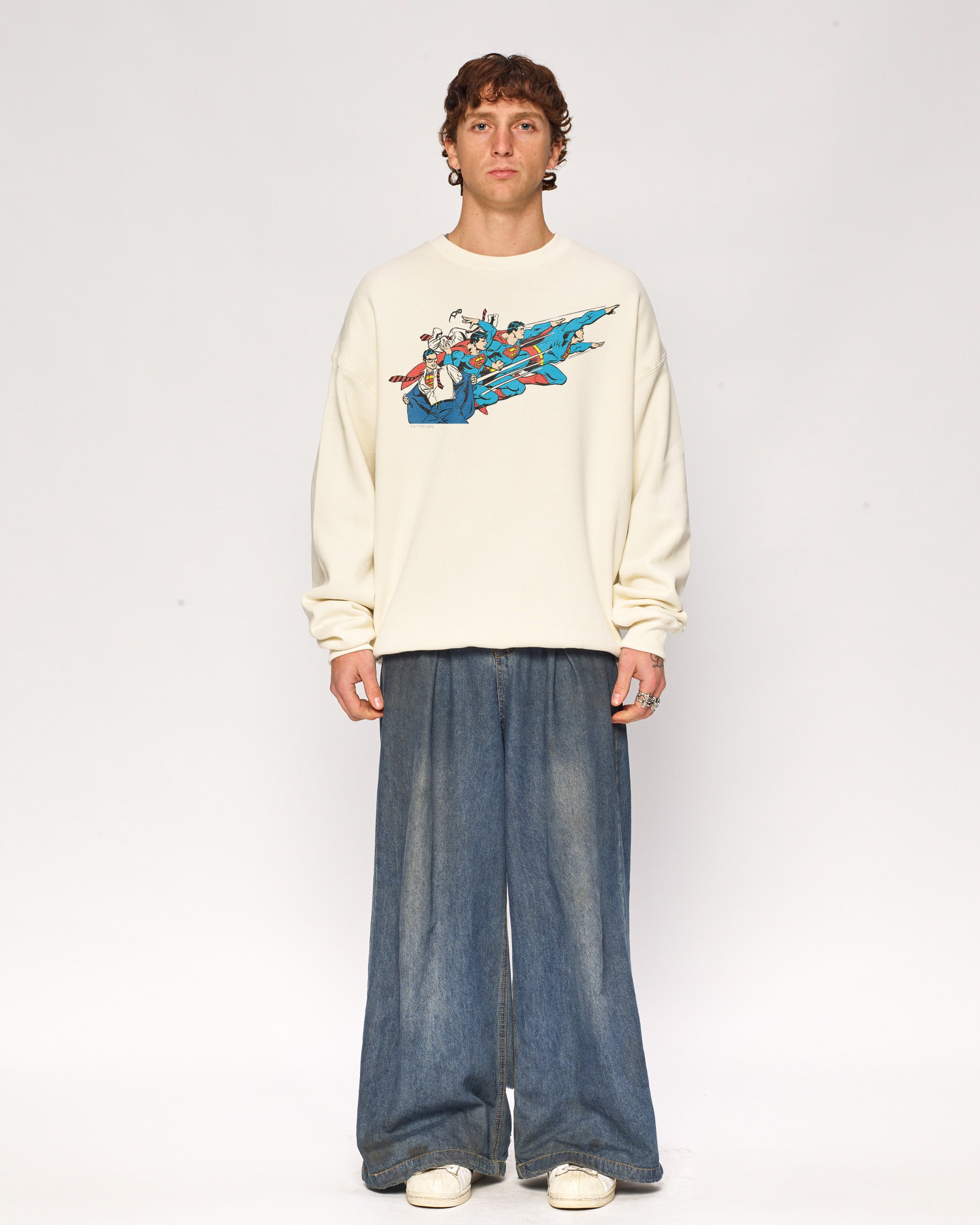 Superman Flying Sweatshirt