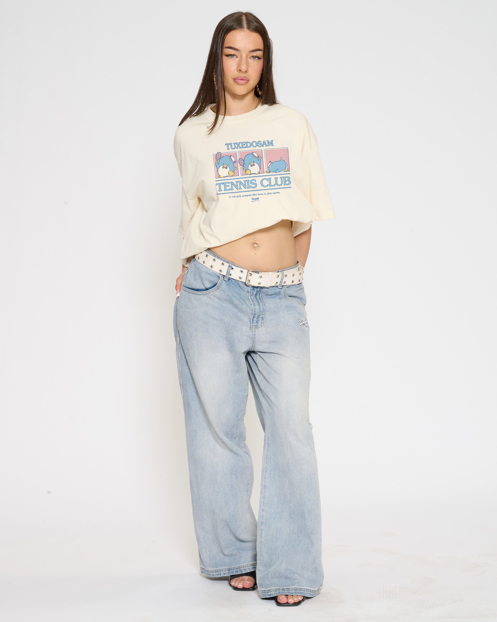 Tuxedo Sam Tennis Club Oversized Tee – view 6