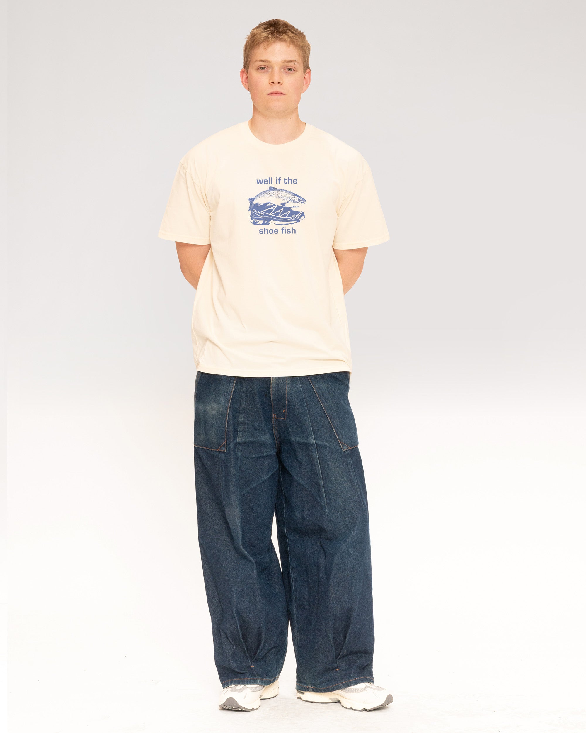Well if the Shoe Fish Natural T-Shirt