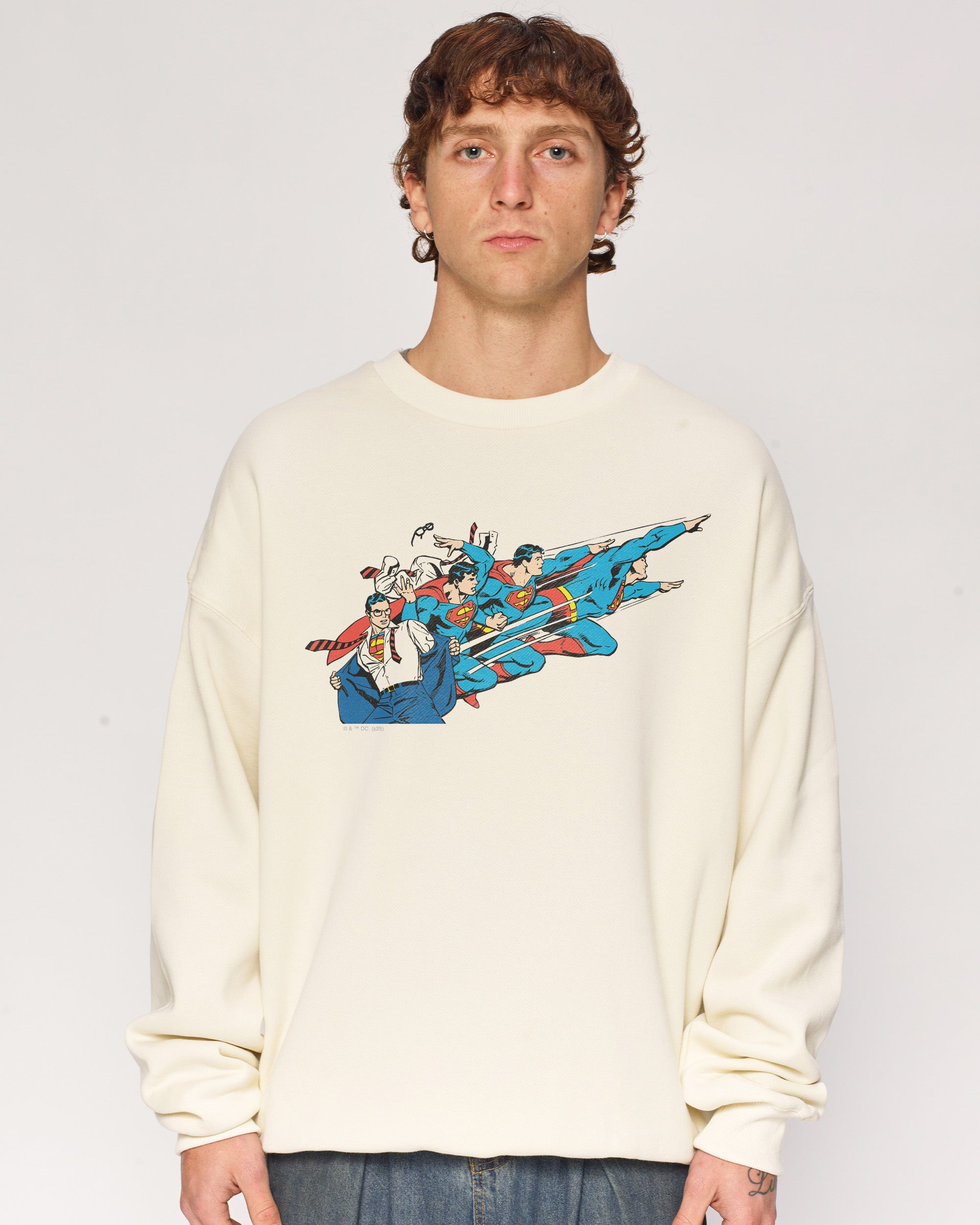 Superman Flying Sweatshirt