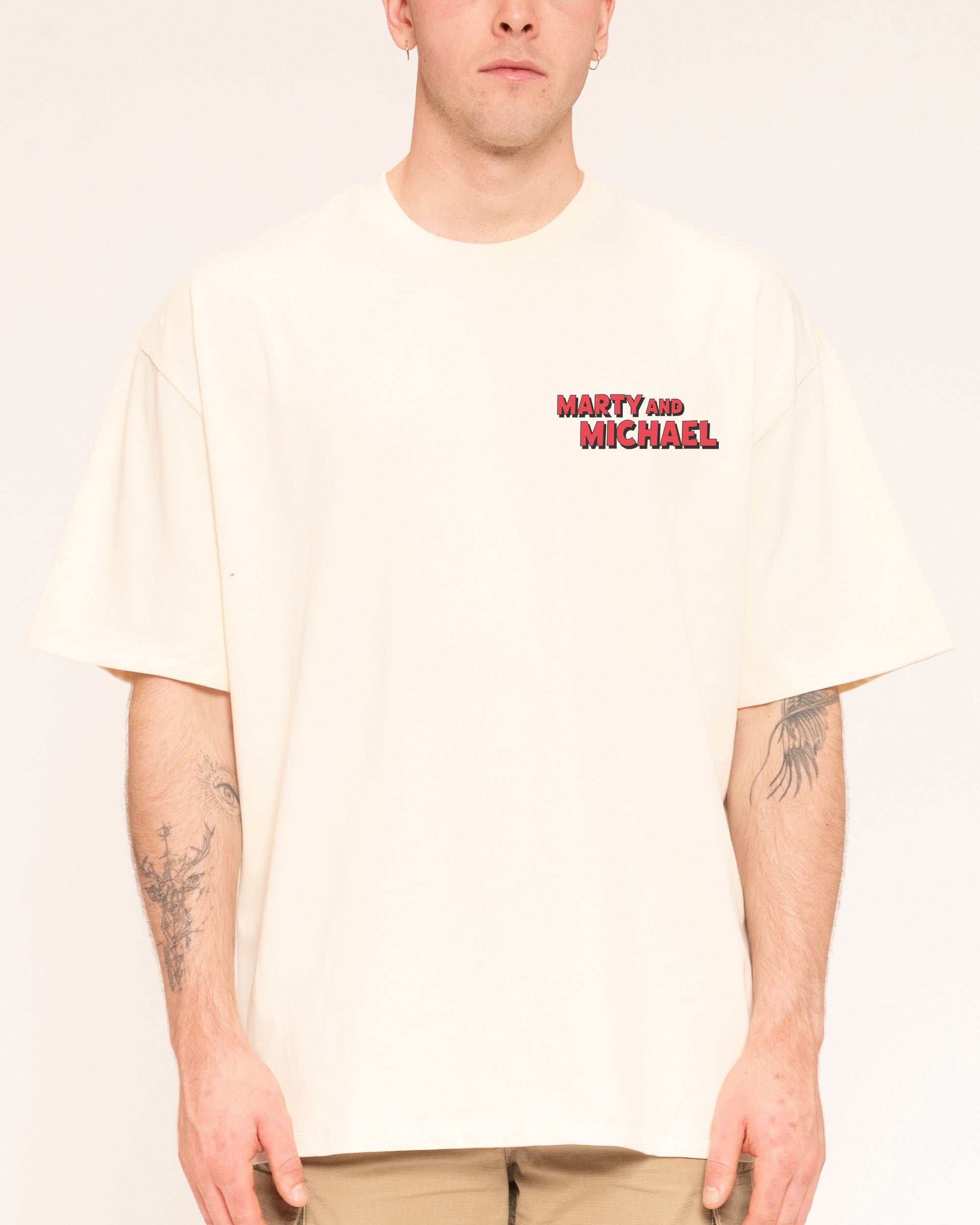 FTS (Follow the Science) Natural Oversized Tee