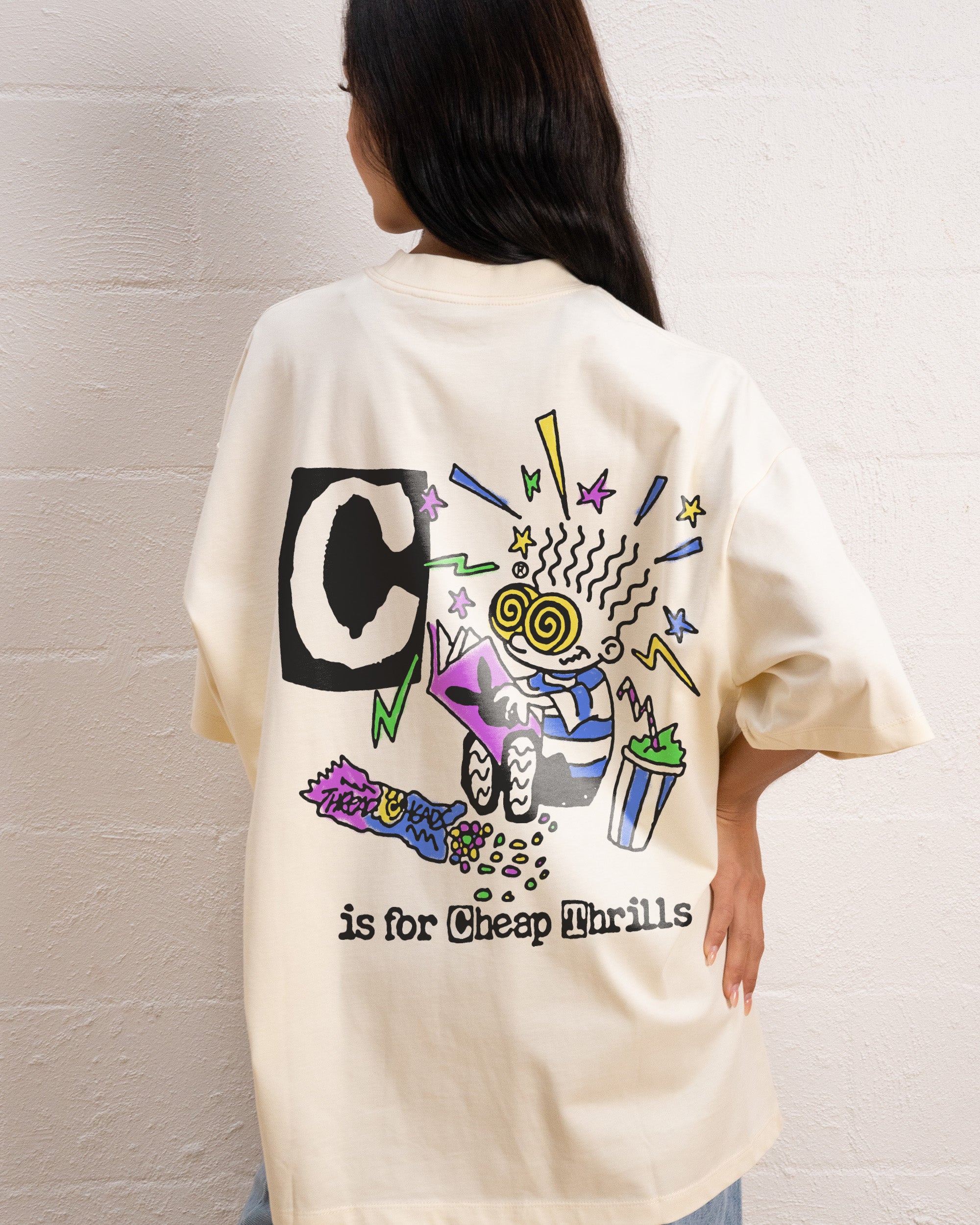 C is for Cheap Thrills Oversized Tee Online Australia