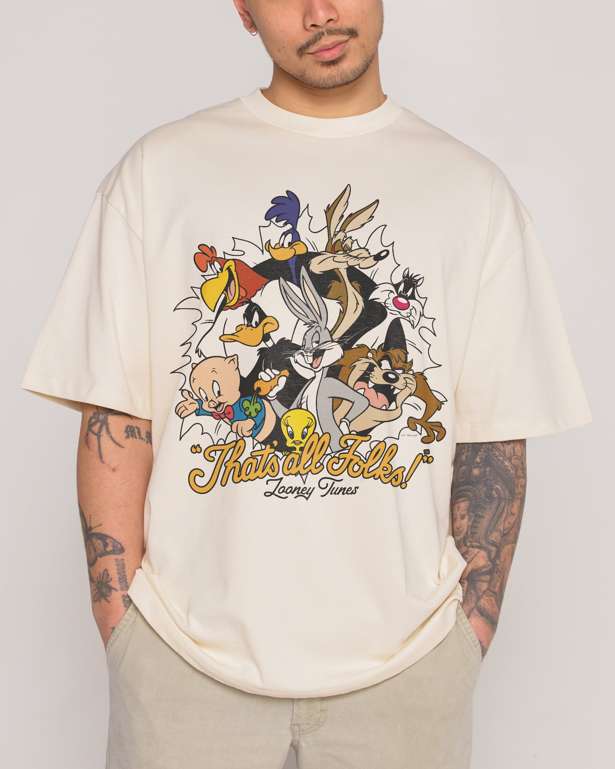 Looney Tunes The Folks Oversized Tee Australia