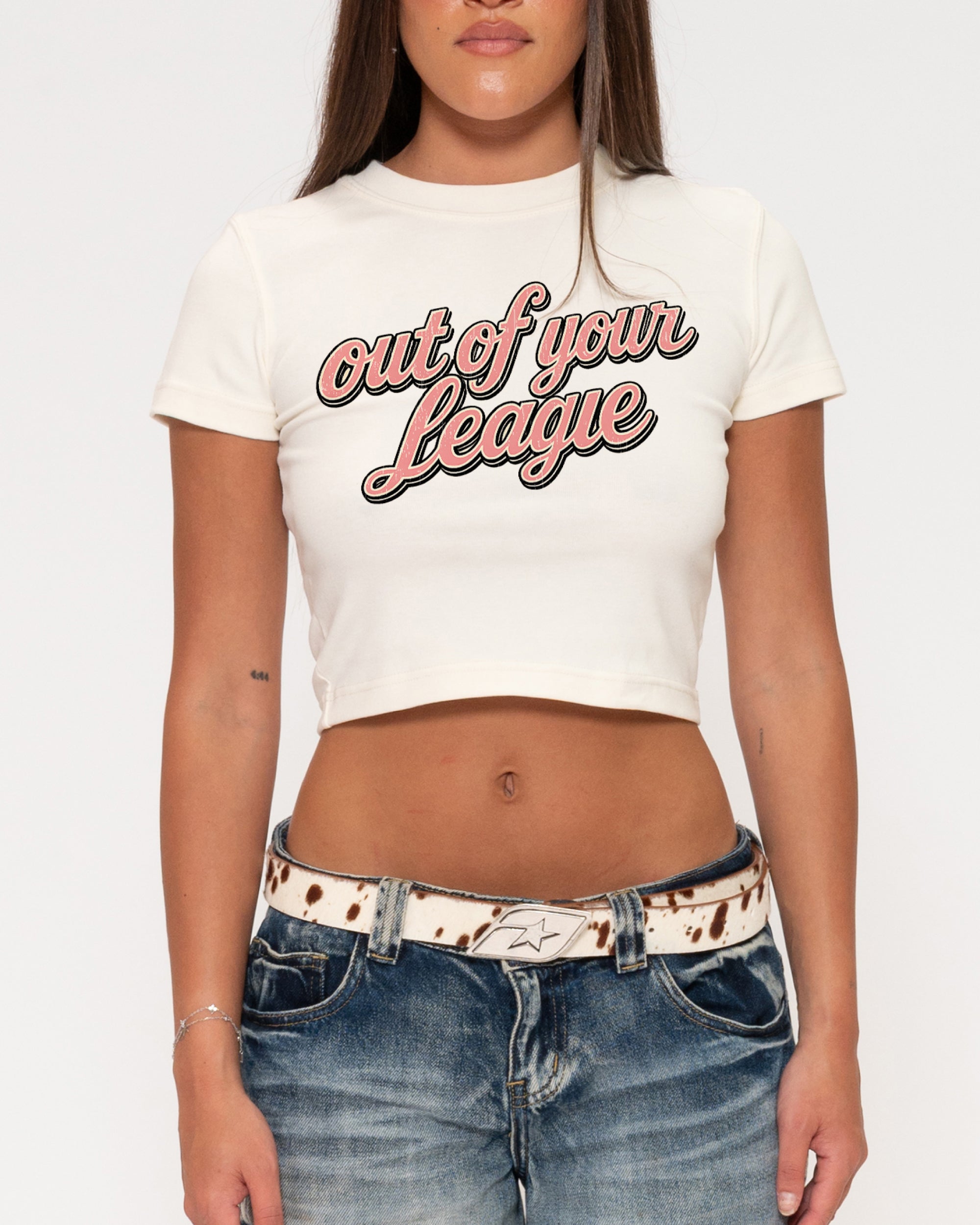 Out of Your League Natural Baby Tee
