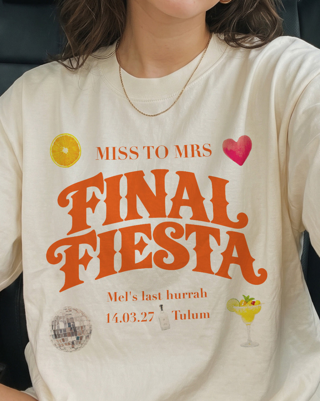 Final Fiesta Hens Custom Tee