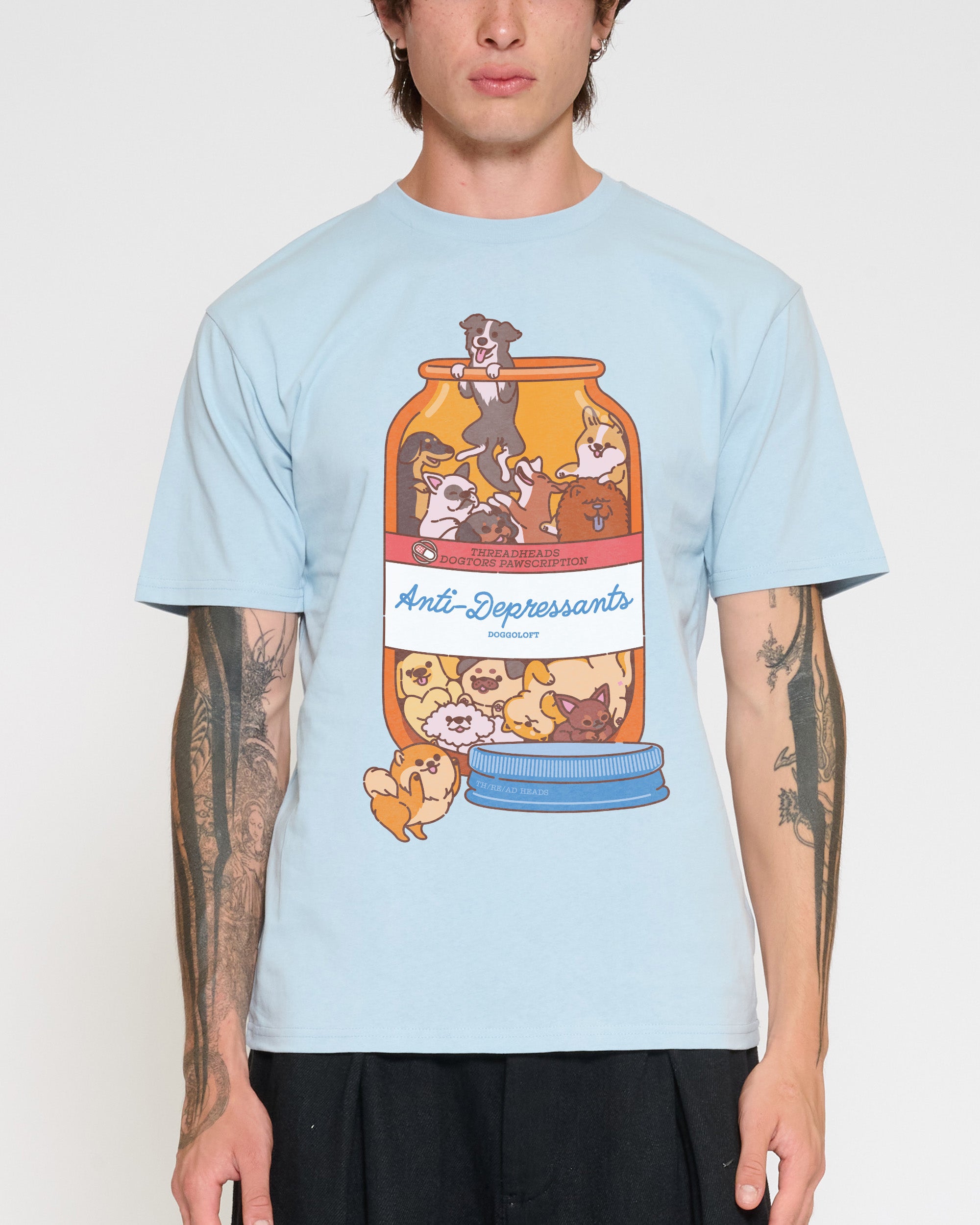 Anti-Depressants Dog Edition T-Shirt – view 5