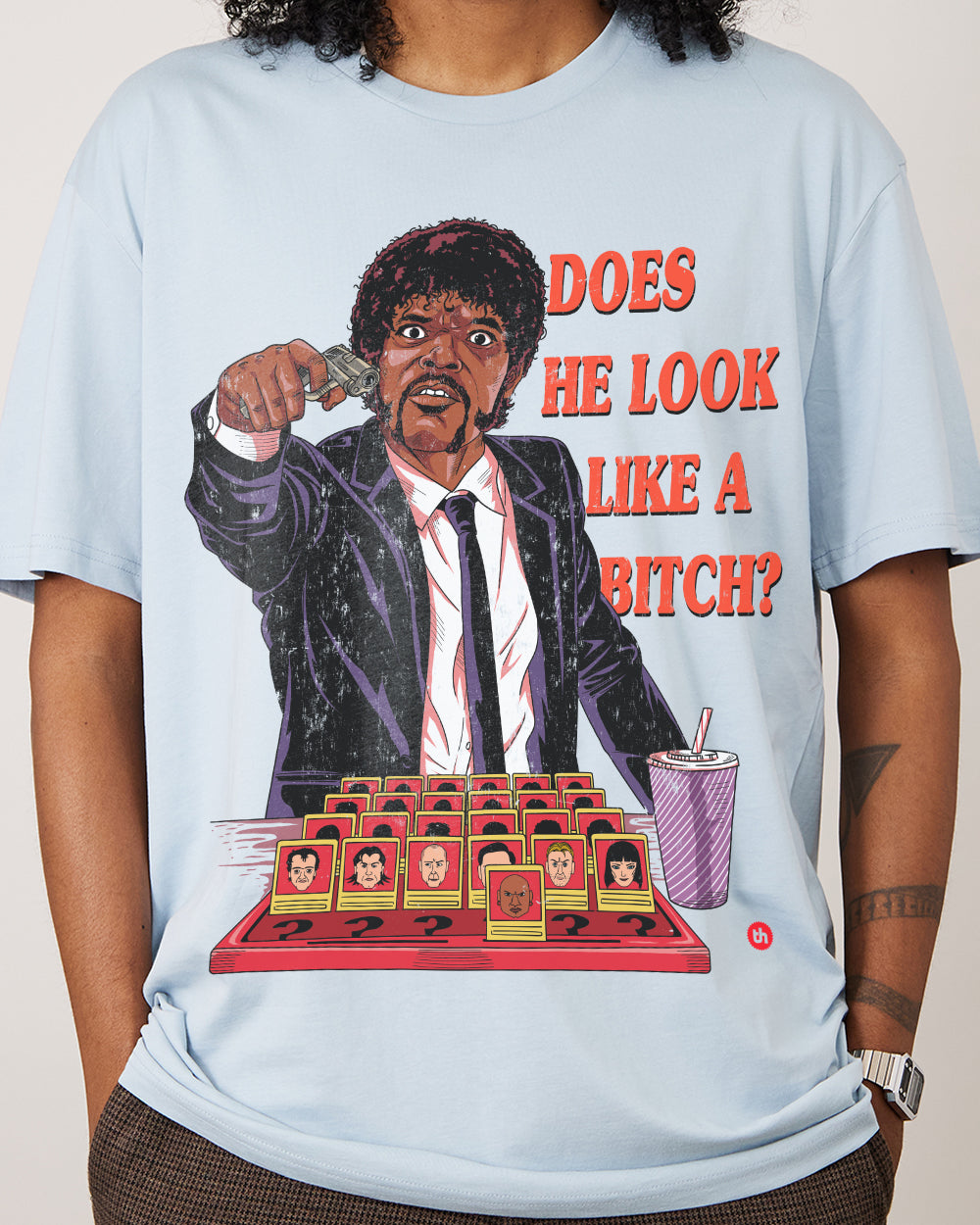 Does He Look Like a Bitch T-Shirt Australia Online
