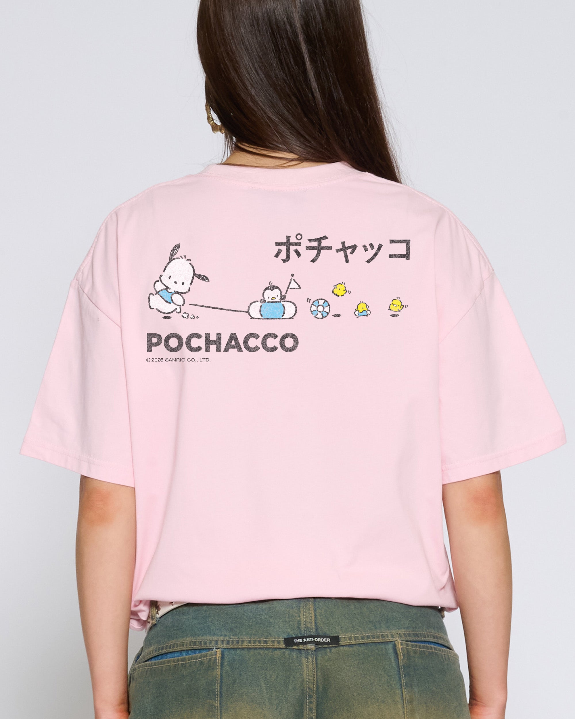 Pochacco Summer Stroll T-Shirt Official Hello Kitty and Friends collab Threadheads