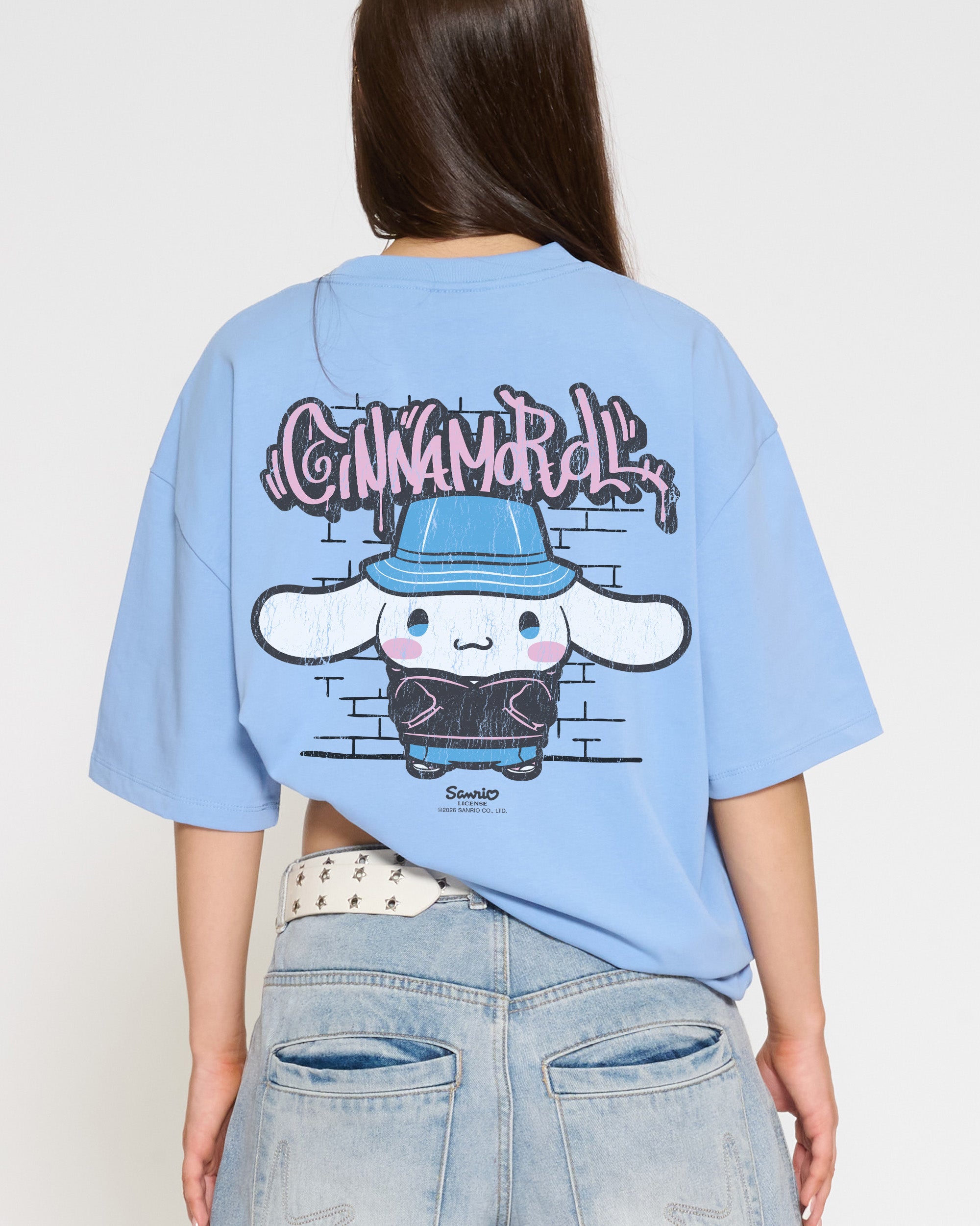 Cinnamoroll Street Oversized Tee – view 4