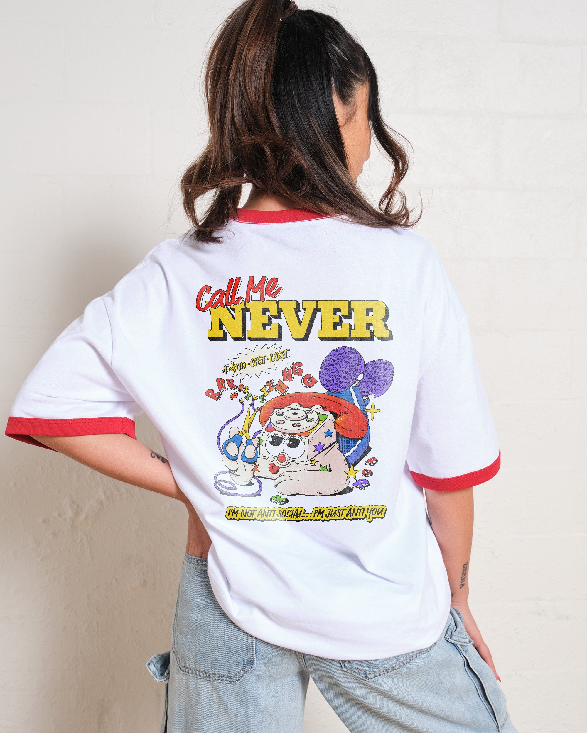 Call Me Never T-Shirt Australia Online