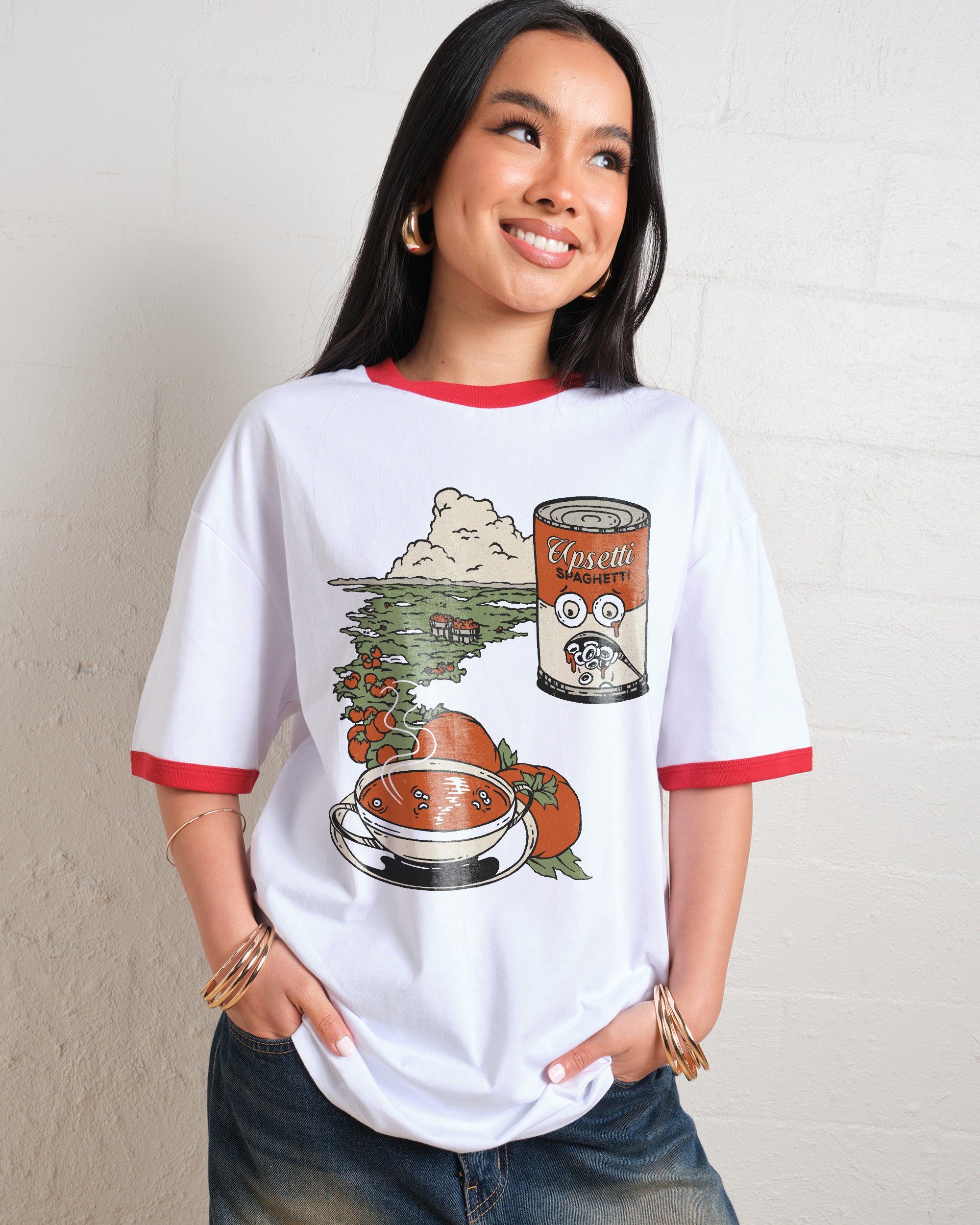 Upsetti Spaghetti T-Shirt Australia Online