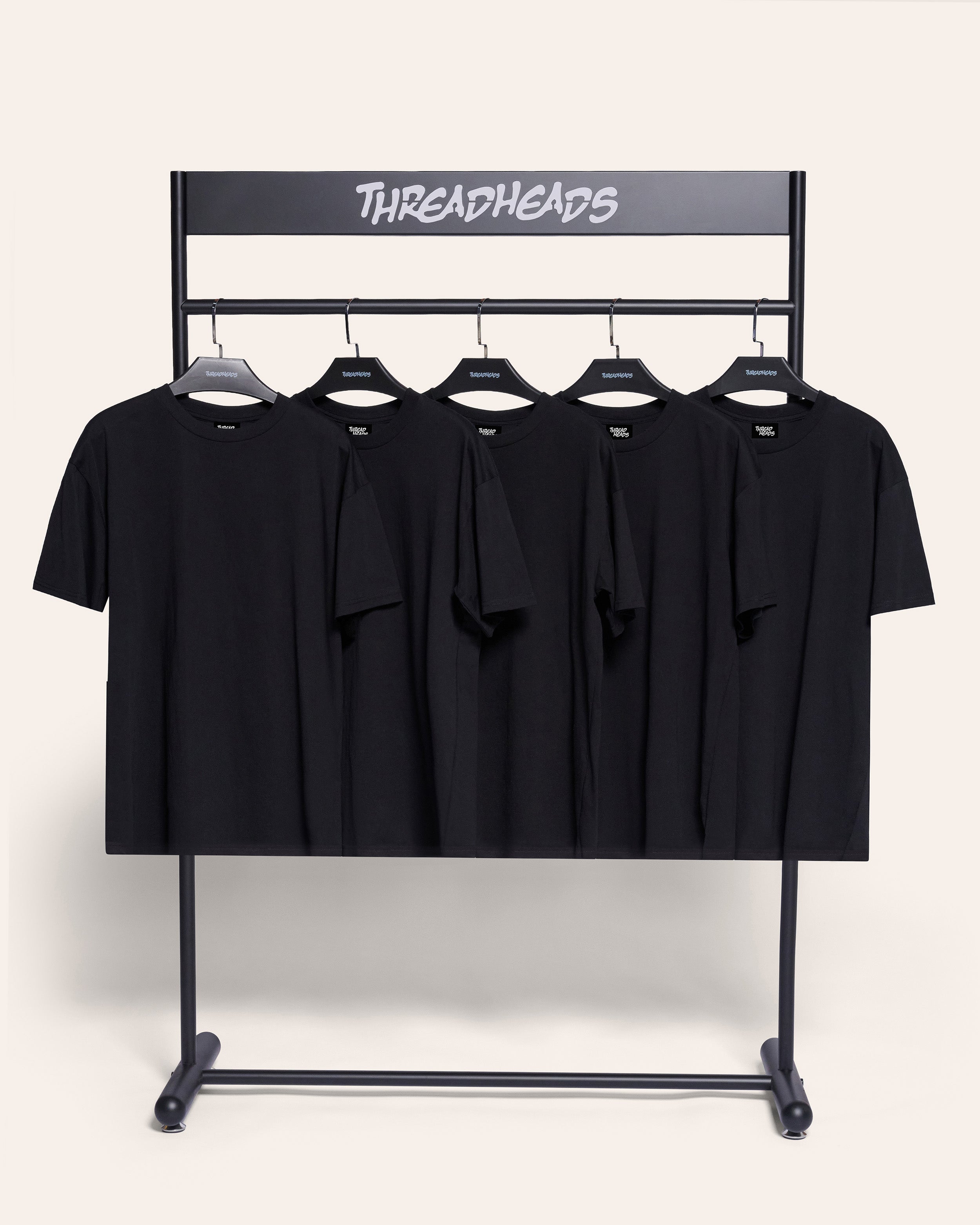 Classic Tee 5-Pack: Black