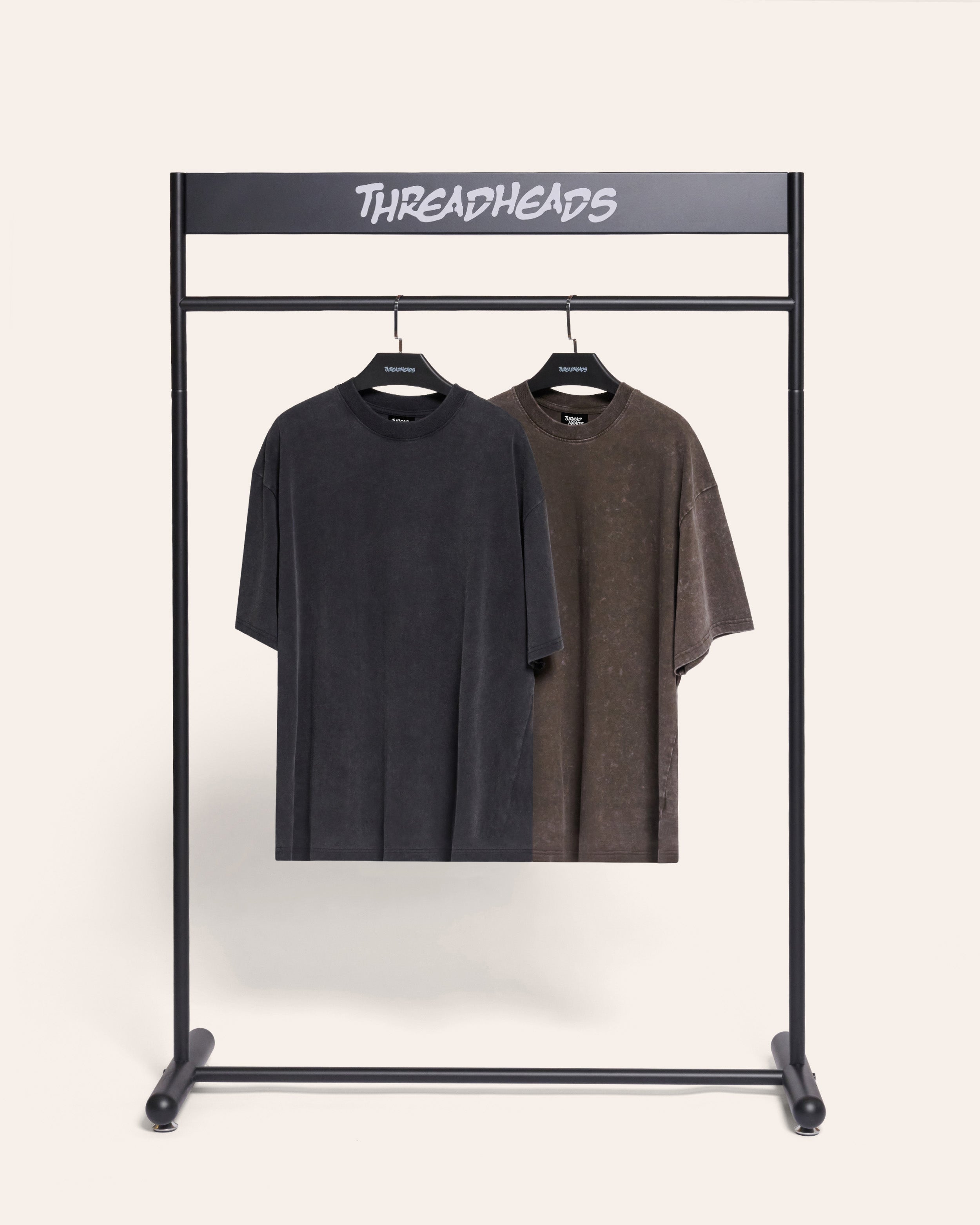 Wash Tee 2 Pack: Black Stone, Grey Stone