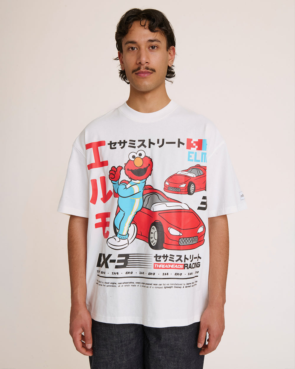 Elmo Tokyo Drift Oversized Tee Australia