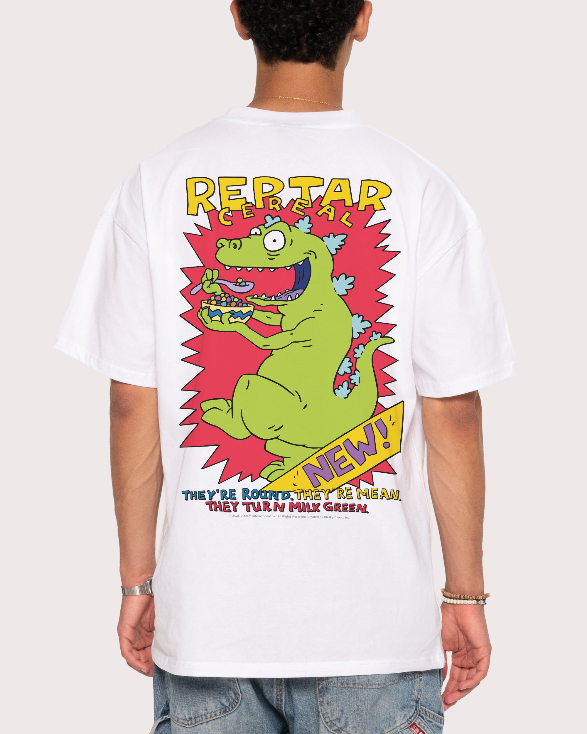 Reptar Cereal White T-Shirt