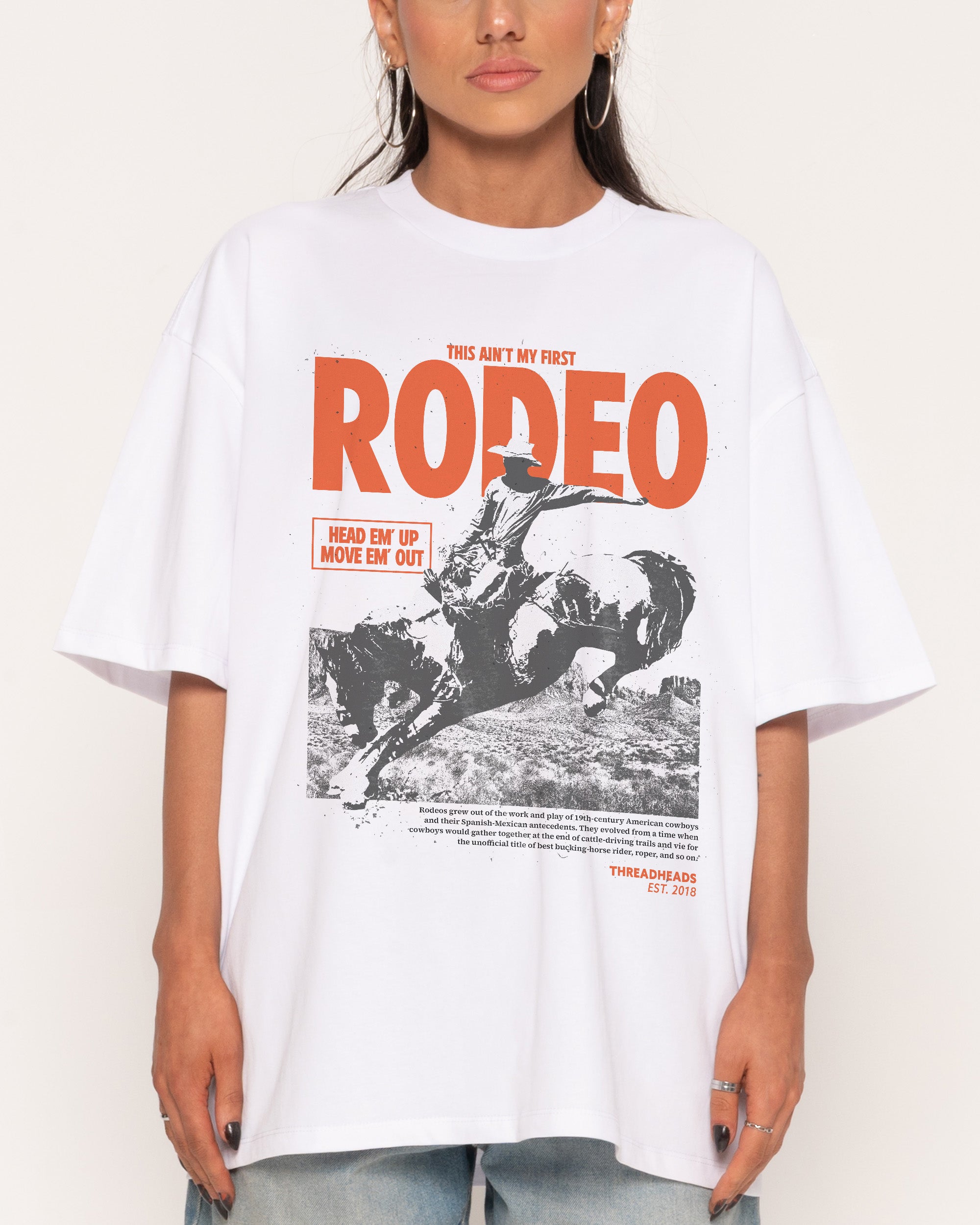 Ain't My First Rodeo Oversized Tee – view 2