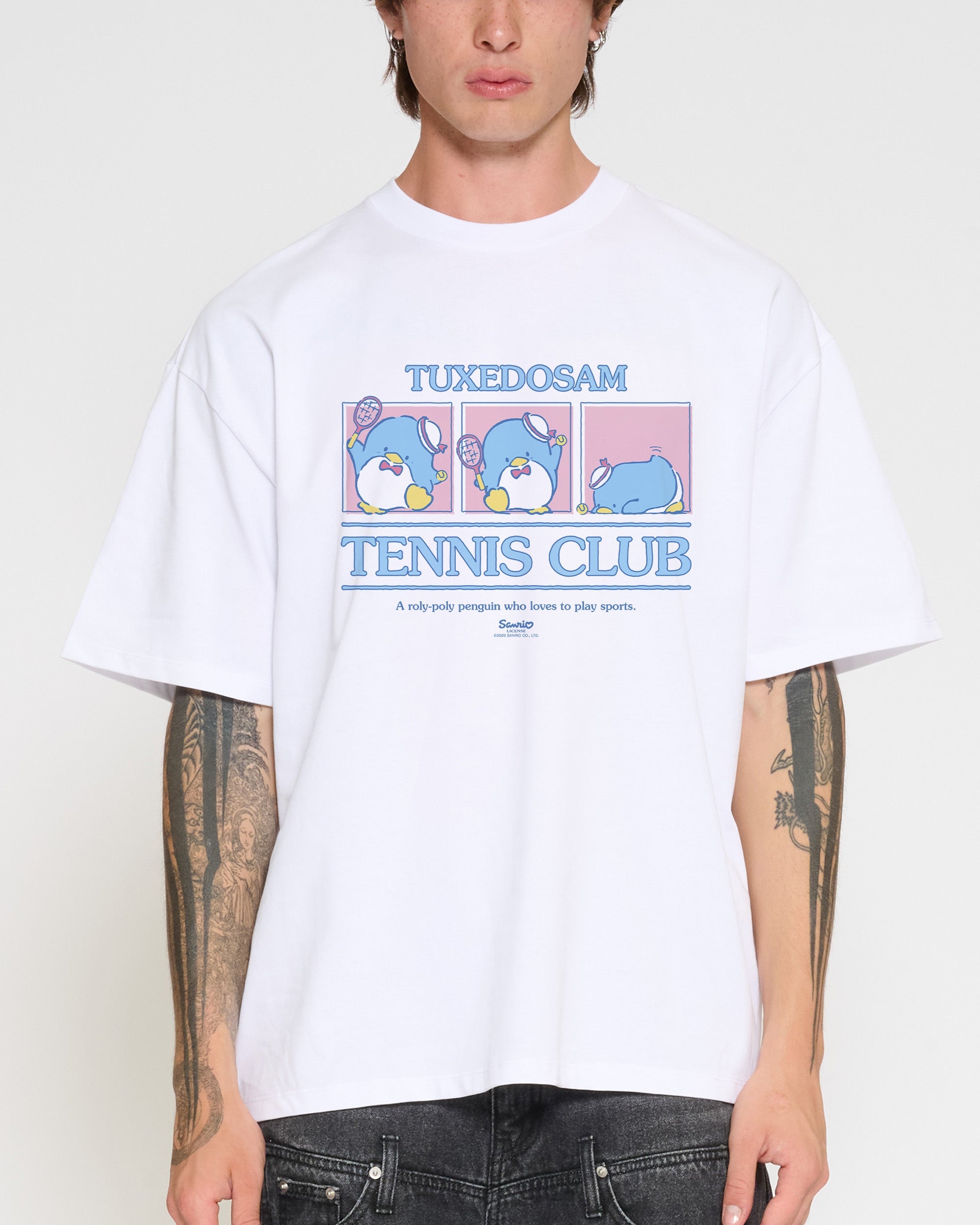 Tuxedo Sam Tennis Club Oversized Tee – view 3