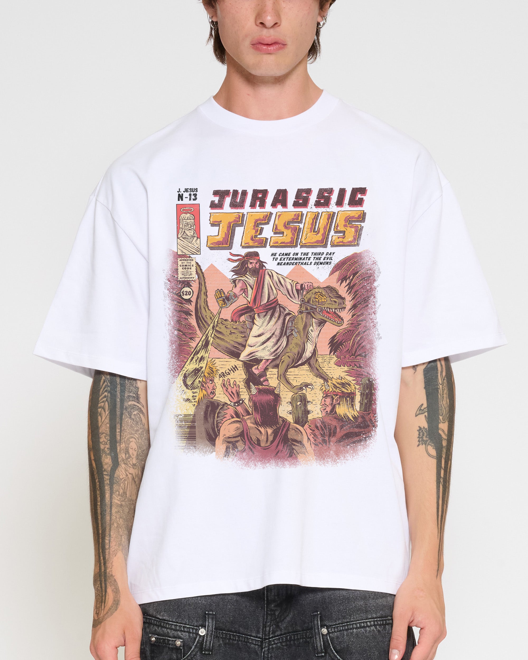 Jurassic Jesus T-Shirt – view 3