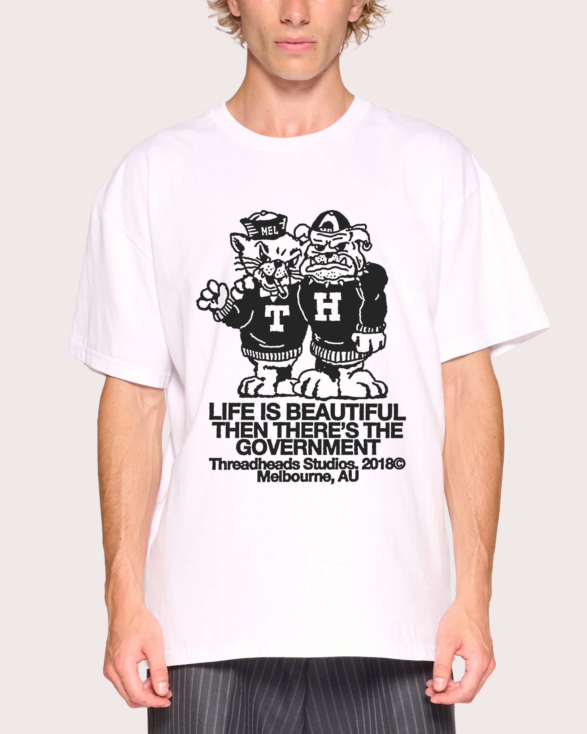 Life is Beautiful White T-Shirt