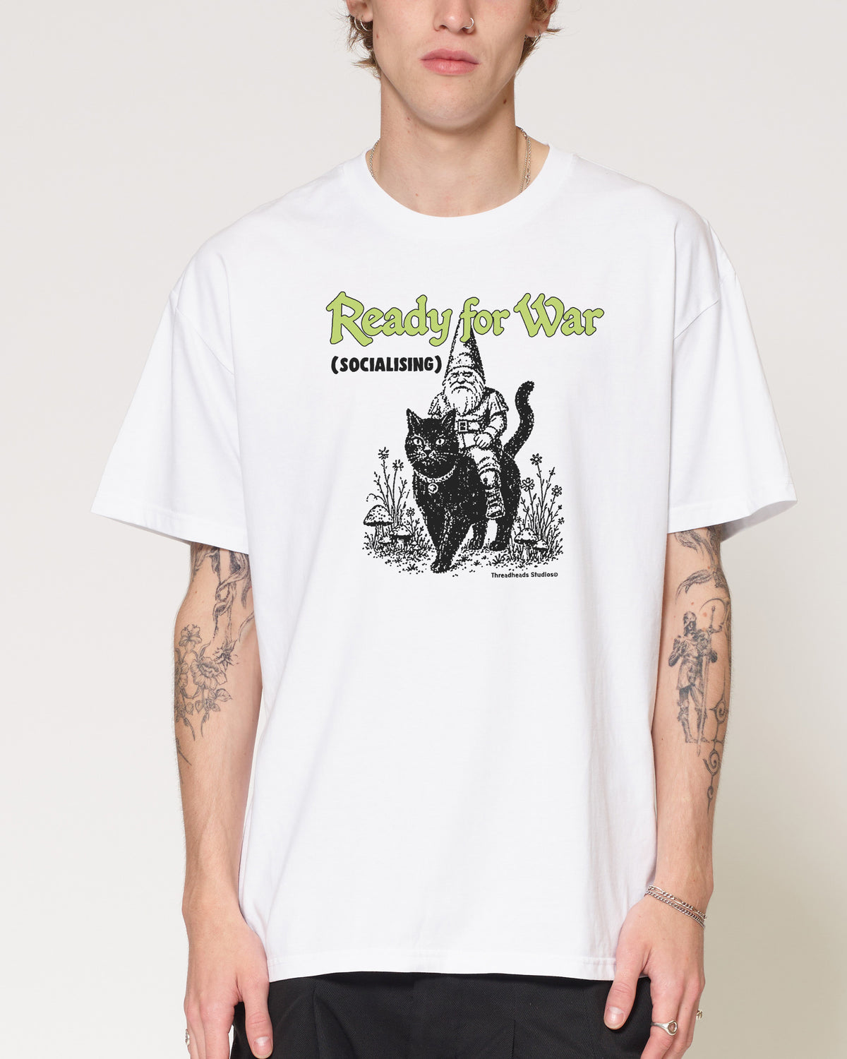 Ready for war White T-Shirt