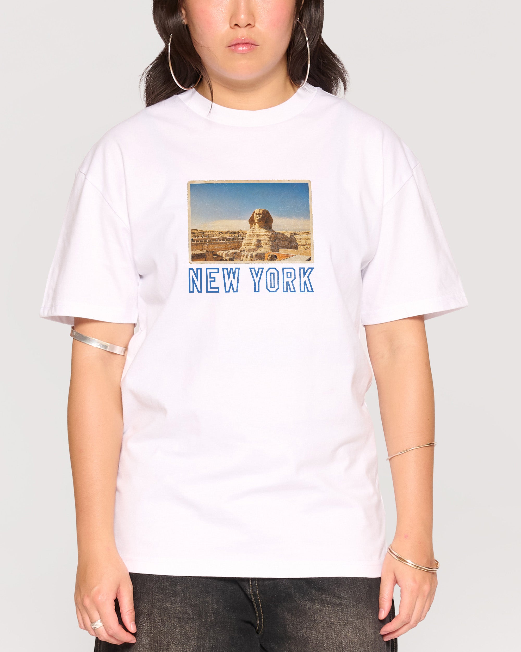 New York White T-Shirt