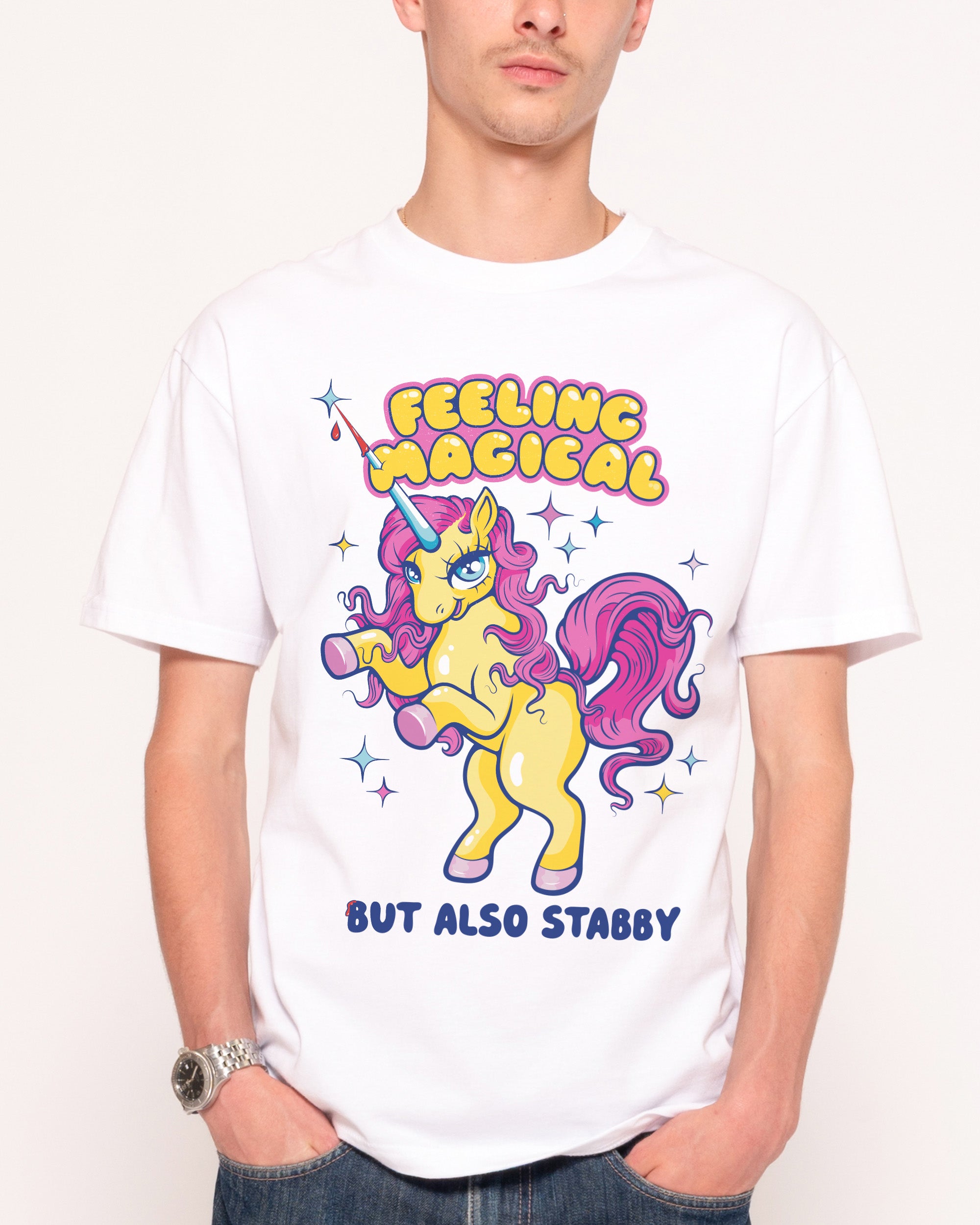 Feeling Magical but also Stabby T-Shirt – view 5