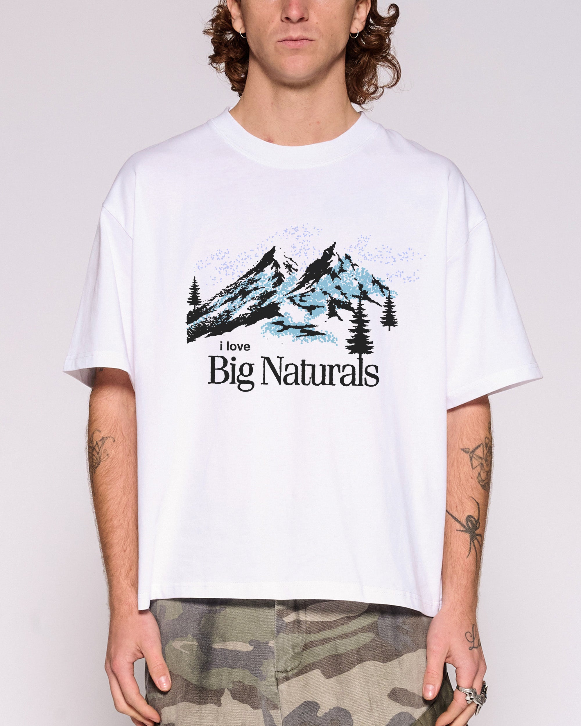 Big Naturals Oversized Crop Tee
