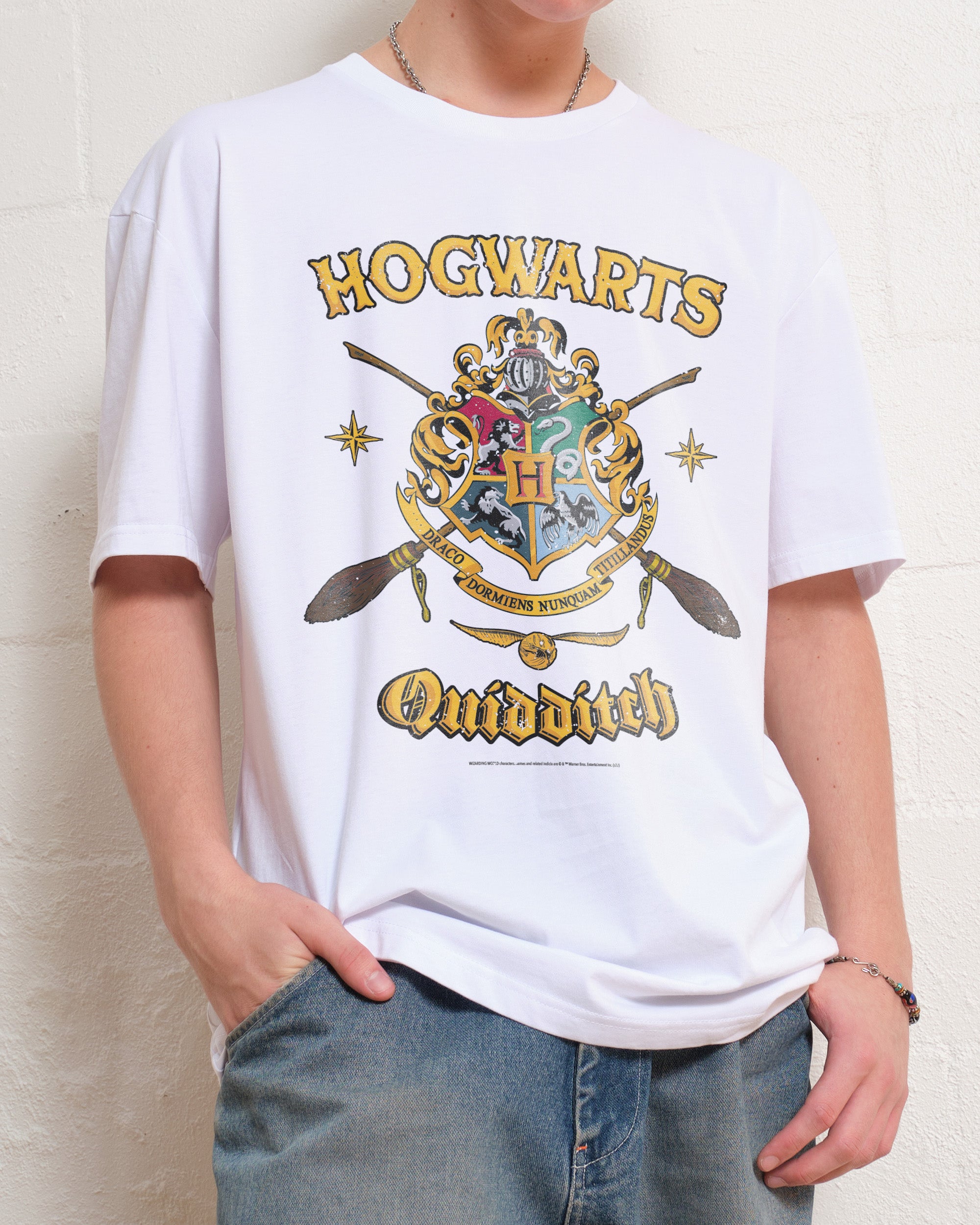 Hogwarts Quidditch Shield T-Shirt Australia Online