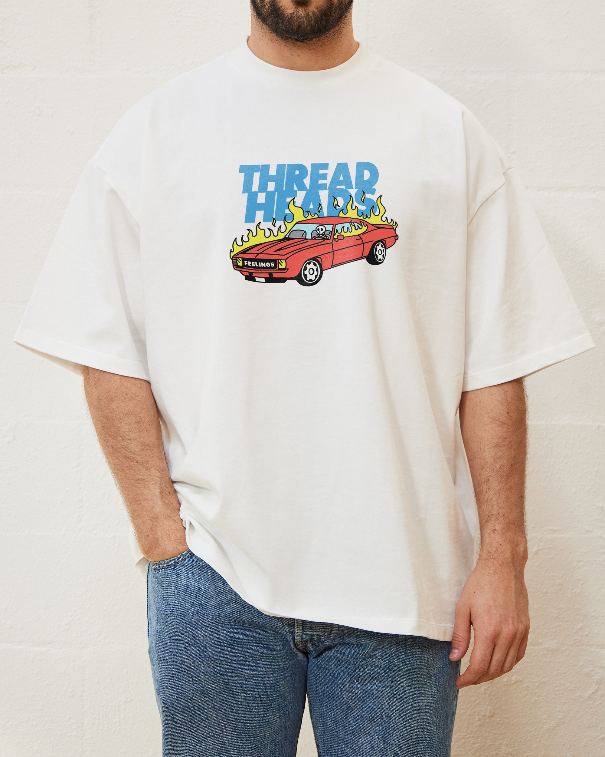 Burning My Feelings Oversized Tee Australia Online