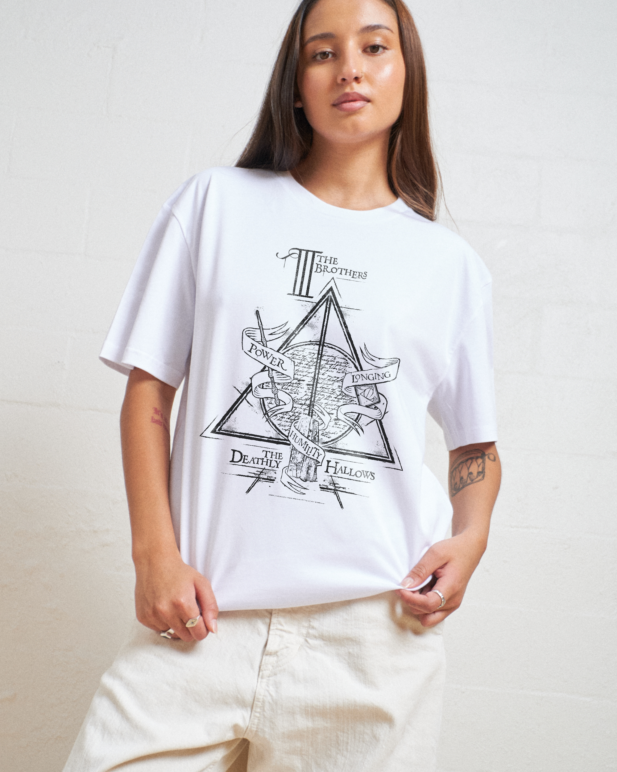 Deathly Hallows Logo T-Shirt Australia Online