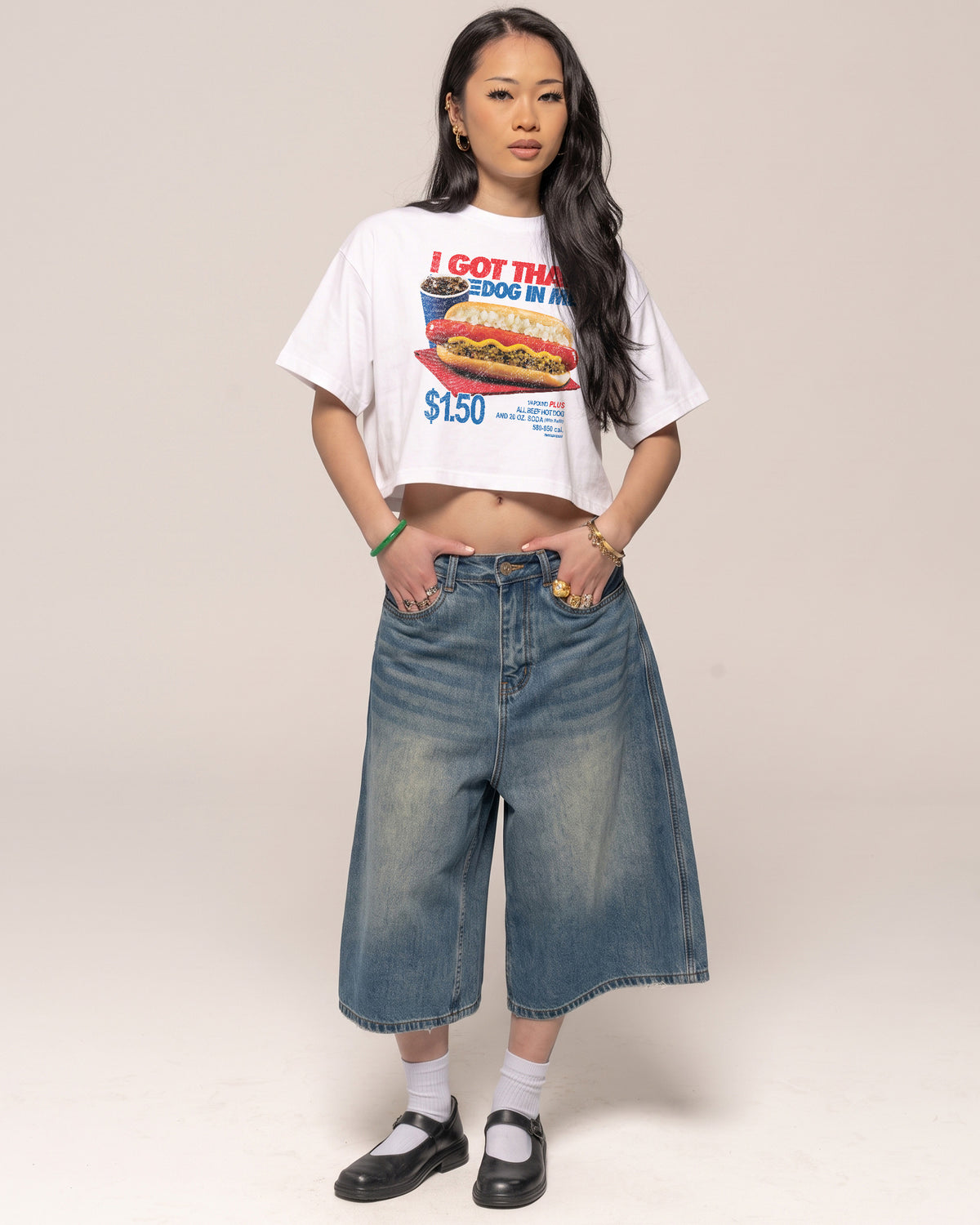 I Got That Dog In Me Crop Tee