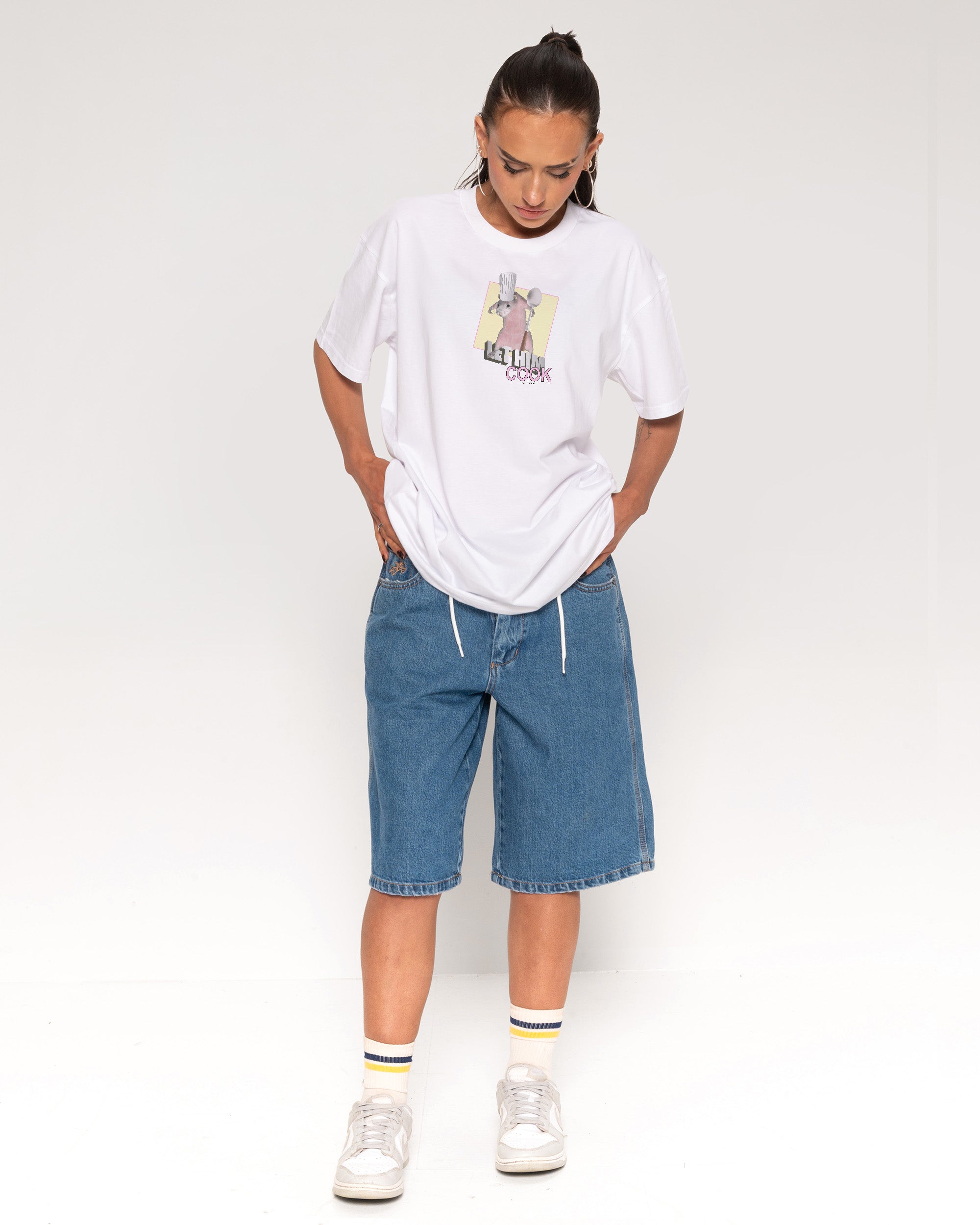 Let Him Cook White T-Shirt