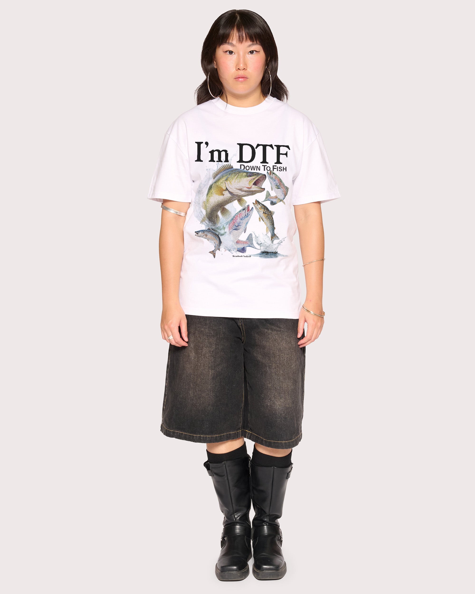 I’m DTF White T-Shirt