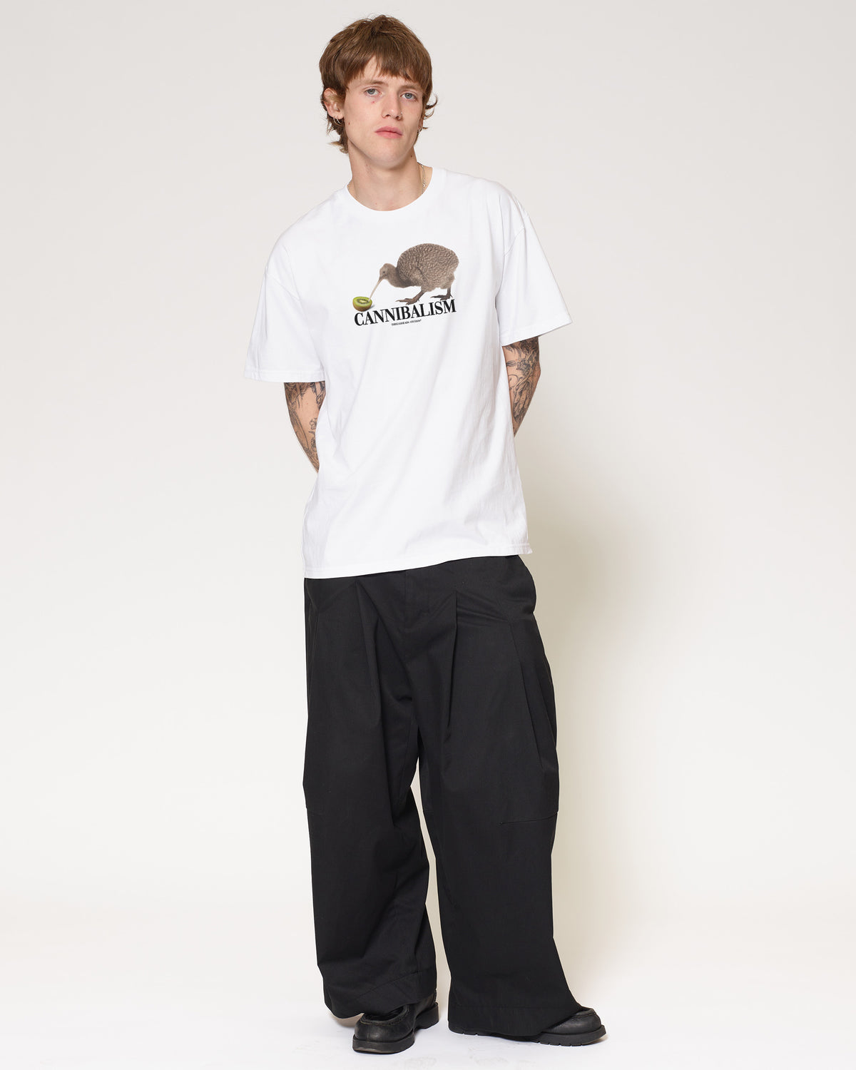 Cannibalism White T-Shirt