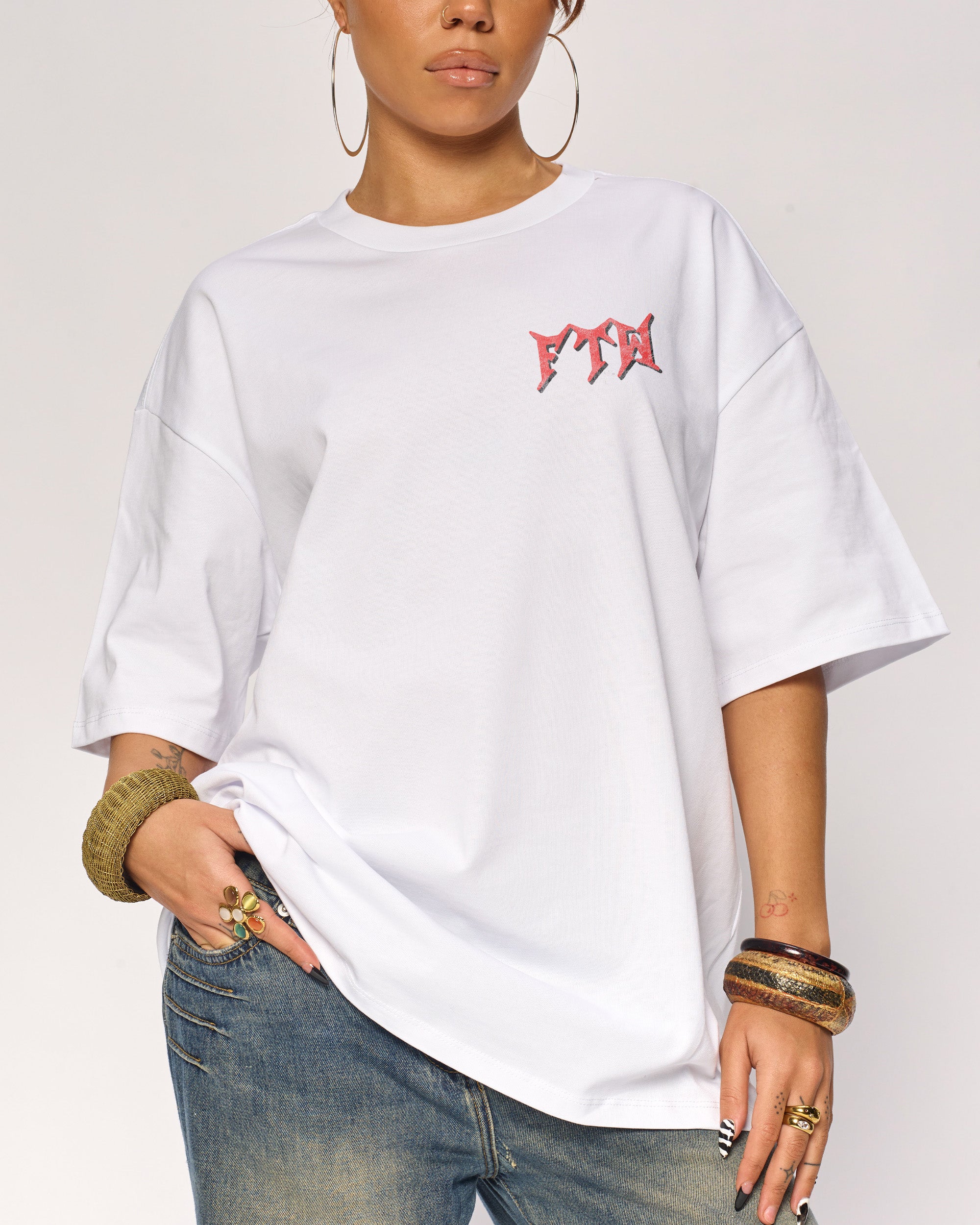 F**k The World Oversized Tee