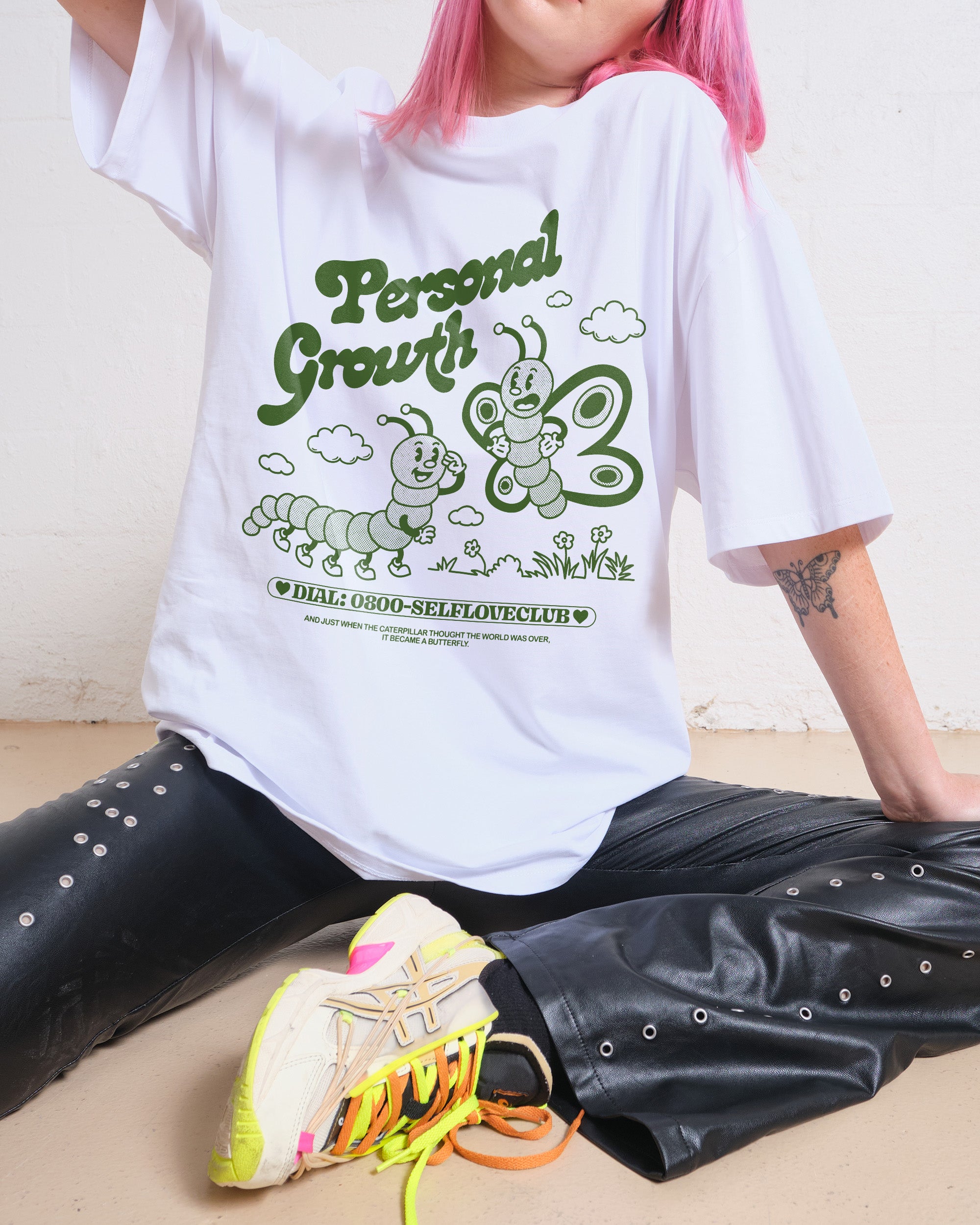 Personal Growth Oversized Tee Online Australia