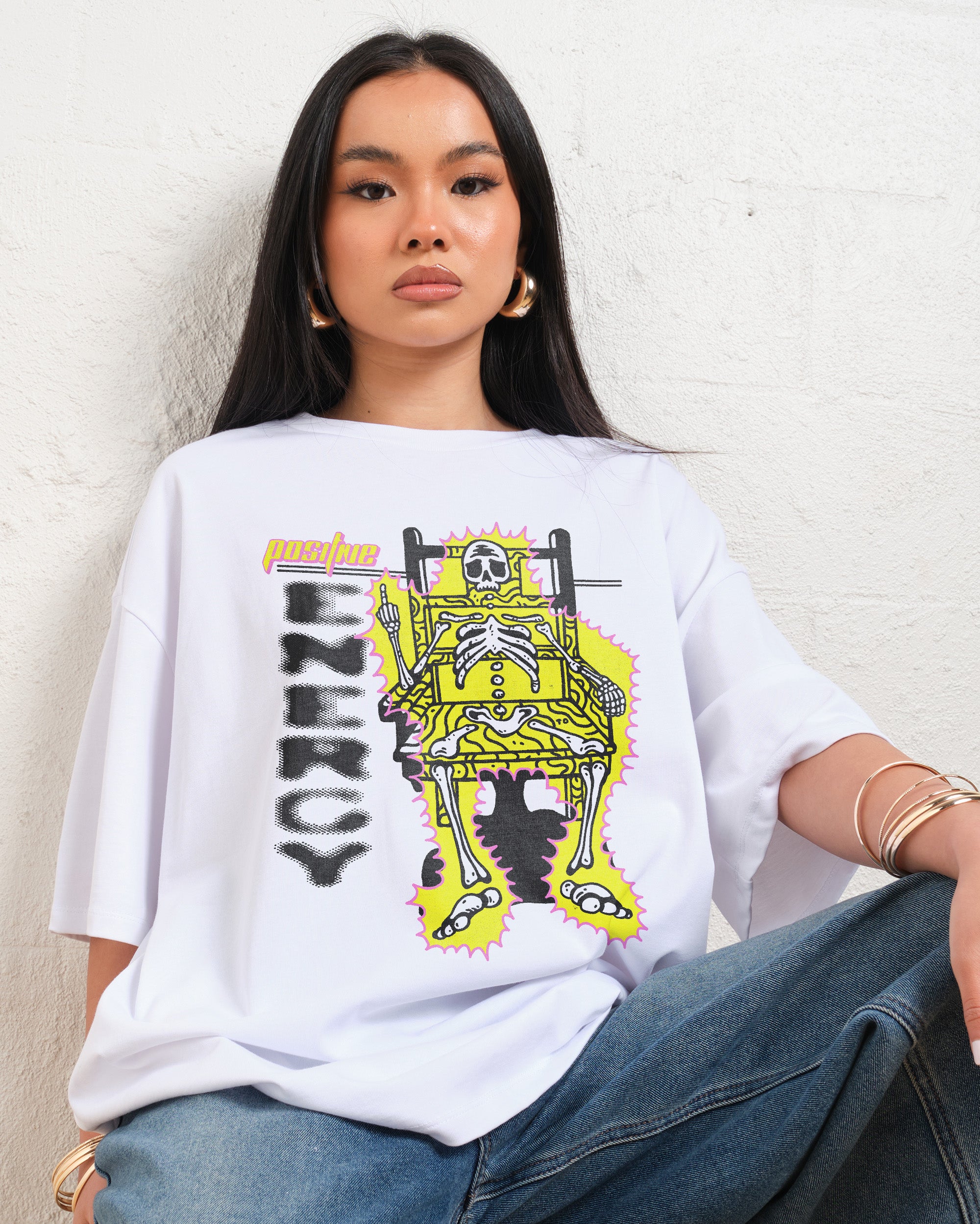 Positive Energy Oversized Tee Online Australia
