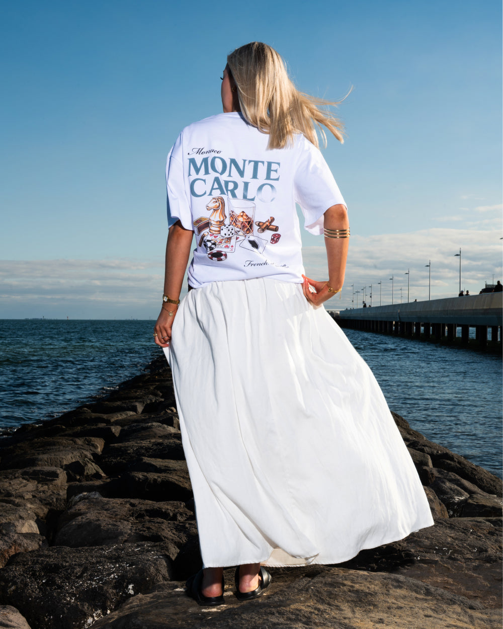 Monte Carlo Oversized Tee Online Australia