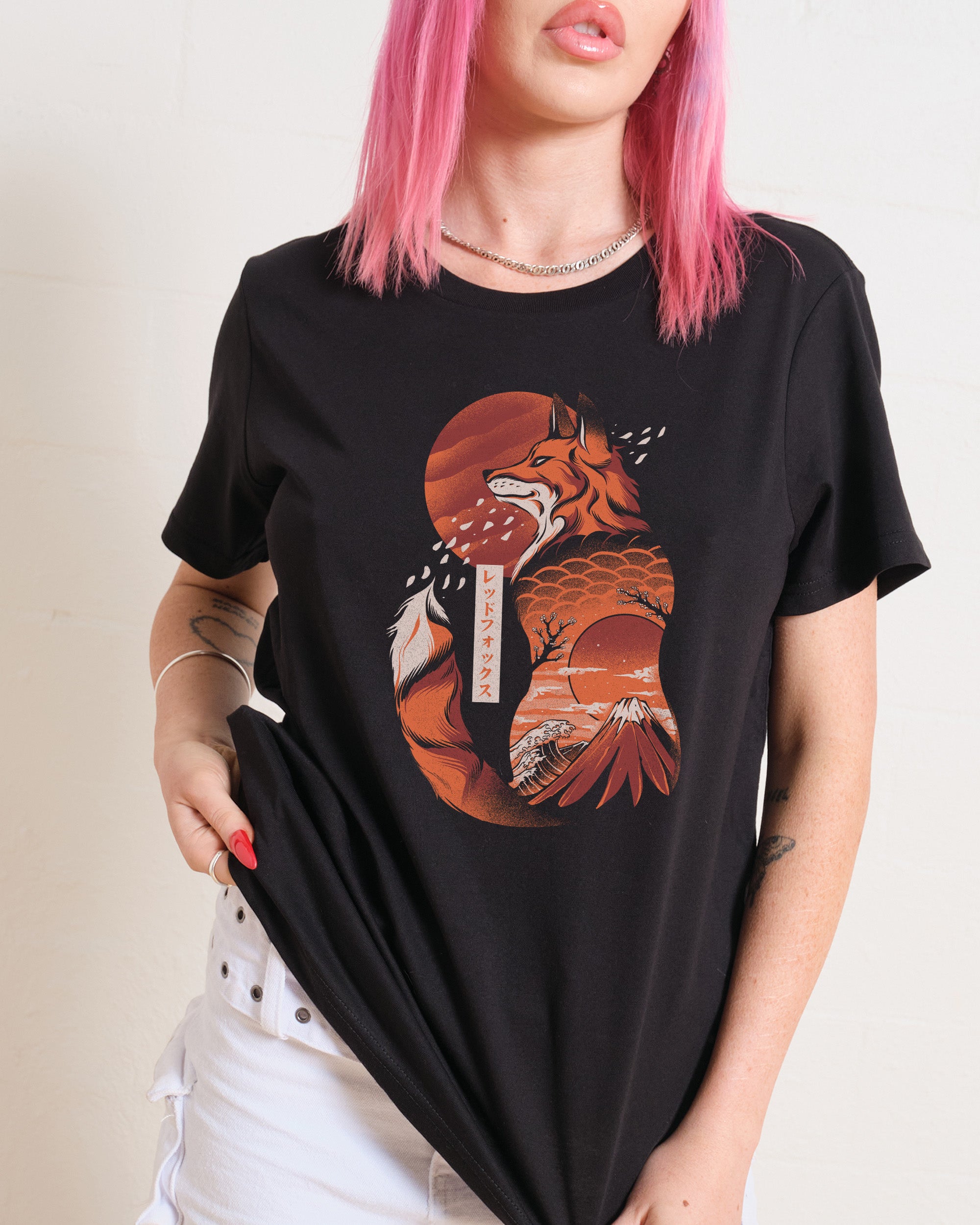 Japanese Fox Women's Tee Online Australia