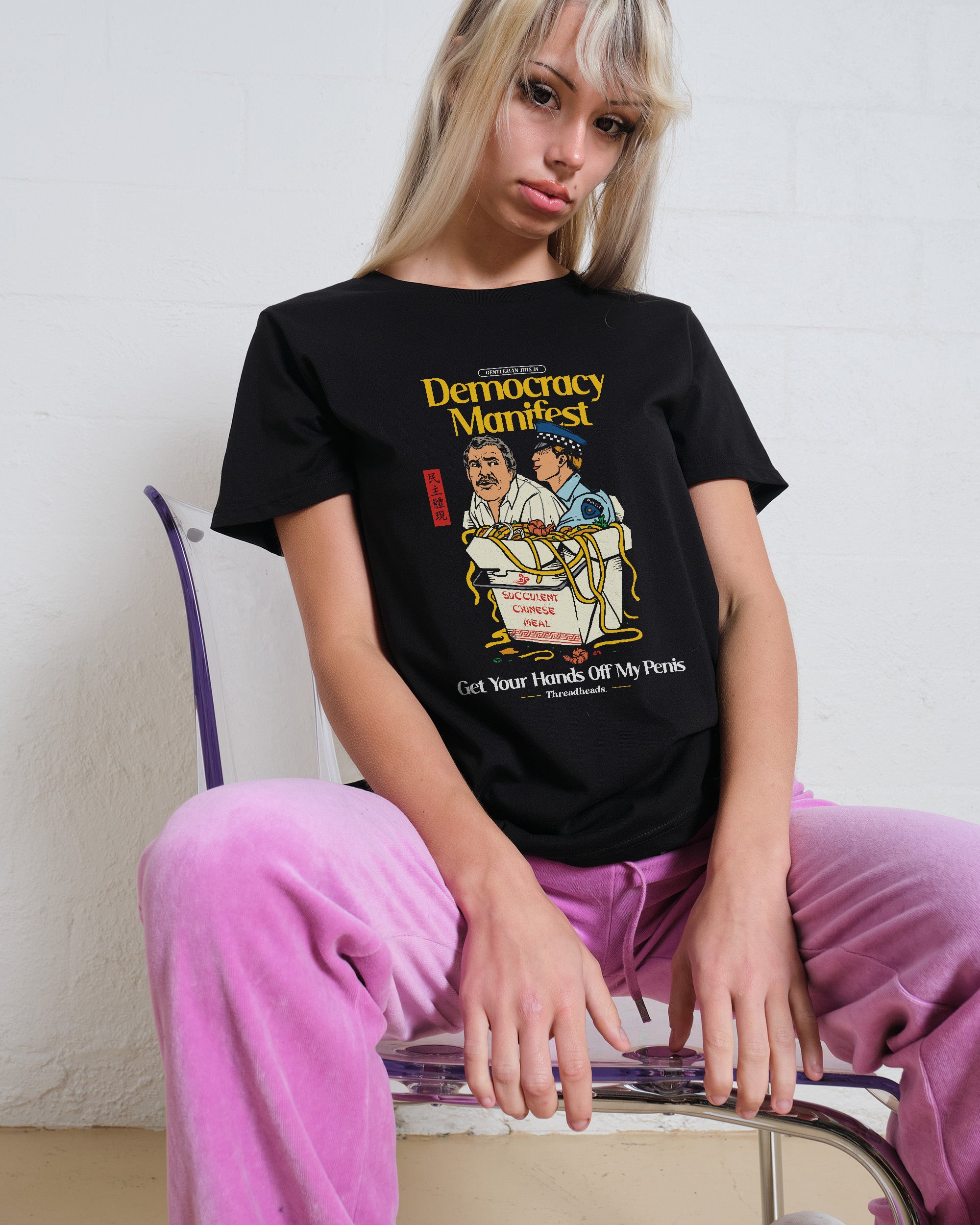 Democracy Manifest Volume II Women's Tee Online Australia