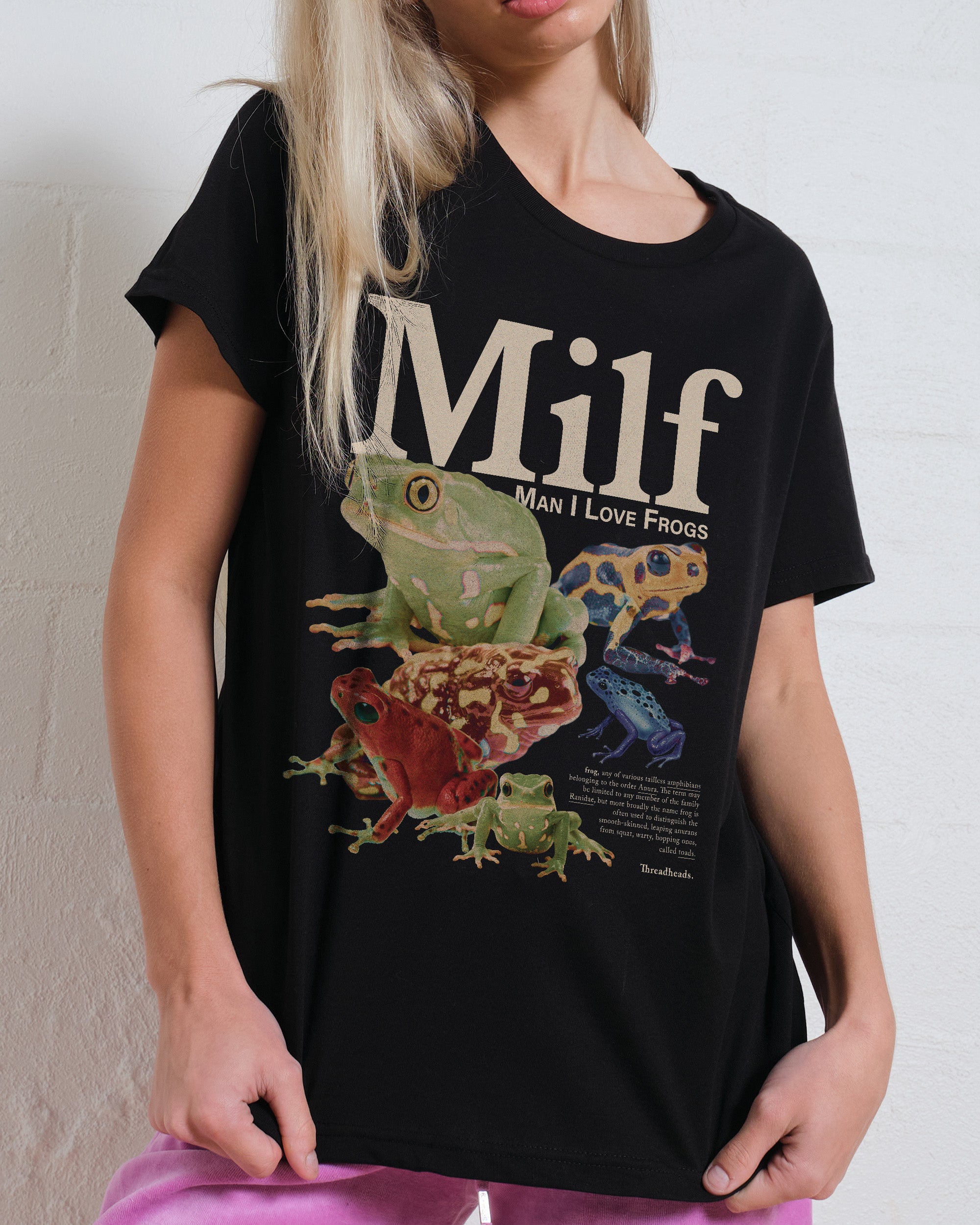Man I Love Frogs Women's Tee Online Australia