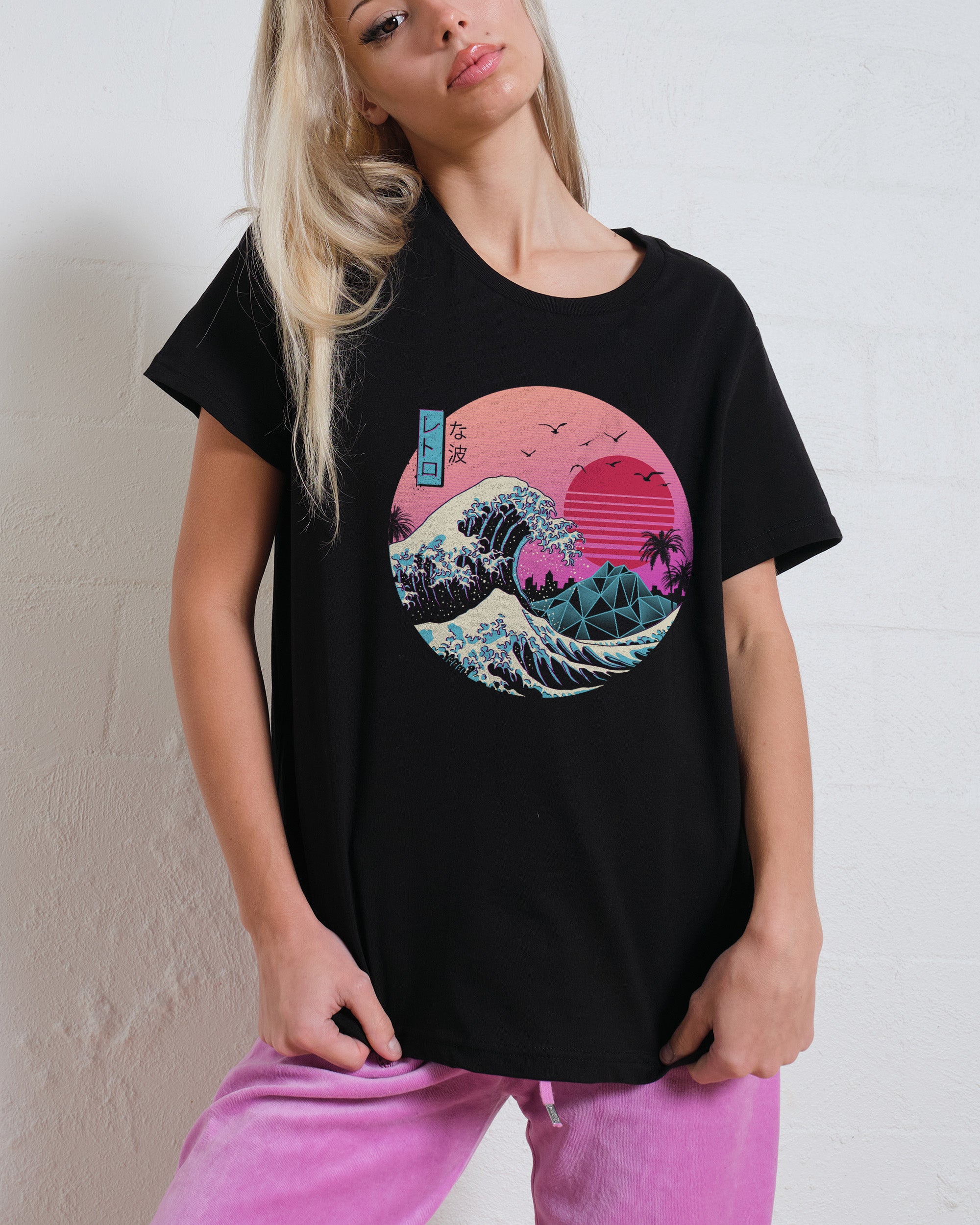 The Great Retro Wave Women's Tee Online Australia