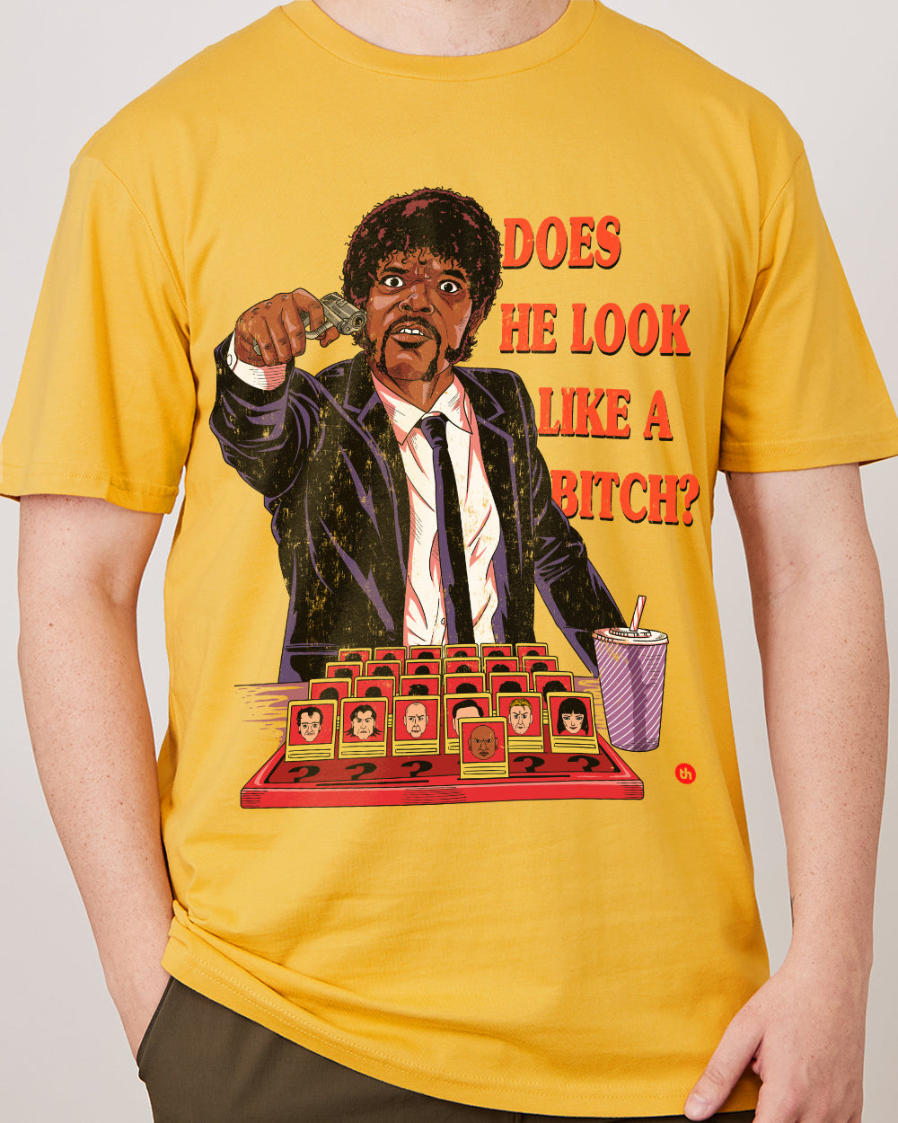 Does He Look Like a Bitch T-Shirt Australia Online