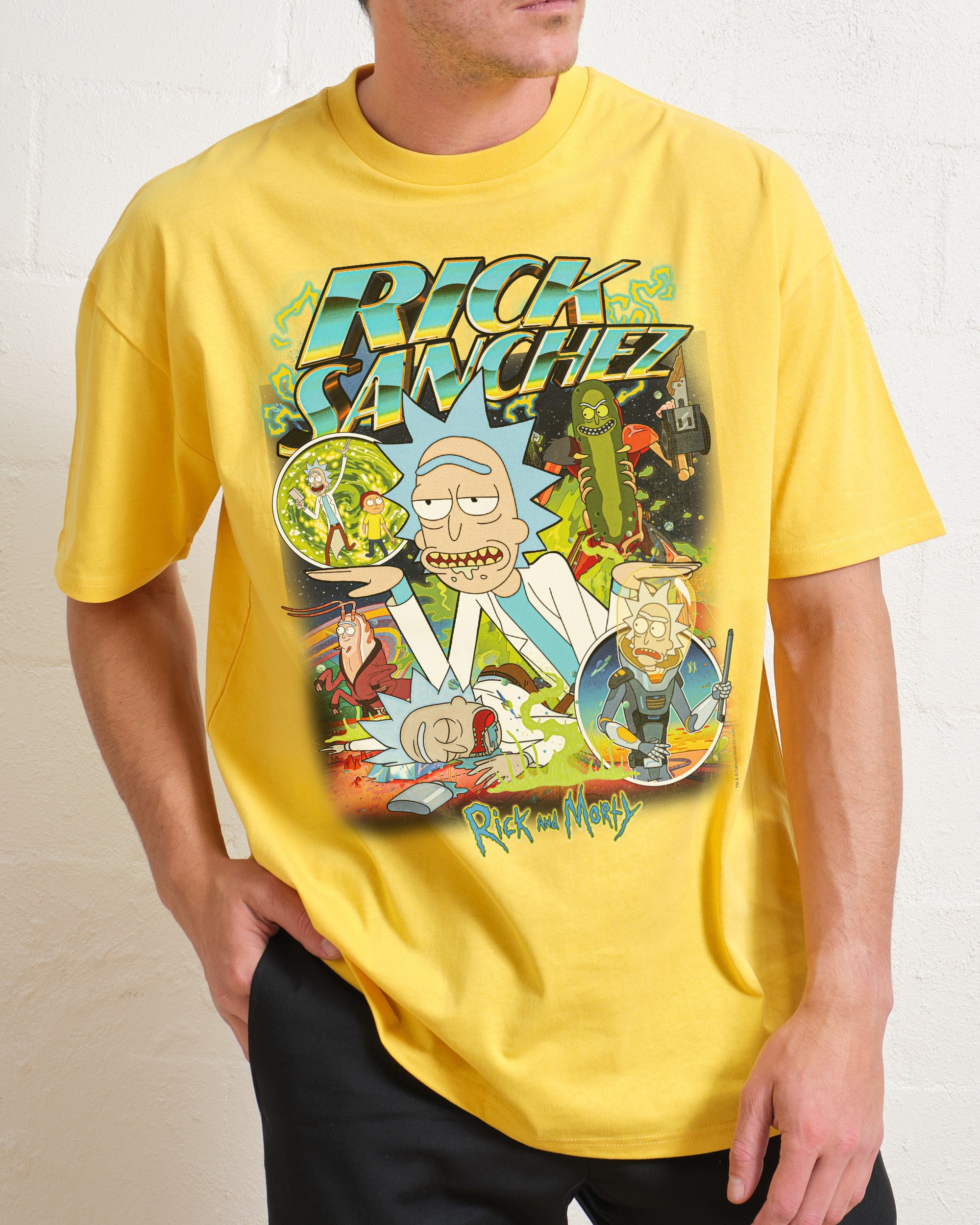 Rick Sanchez Vintage T-Shirt Australia Online