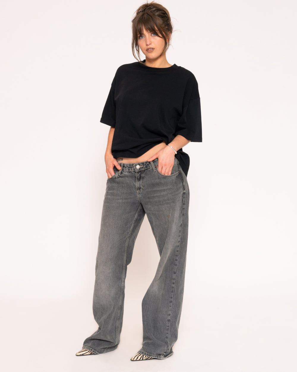 Boxy Tee 5-Pack: Black, Dusk, Pale Blue, Pistachio, White