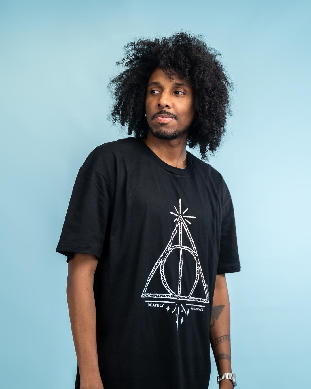 Deathly Hallows Logo T-Shirt Australia Online